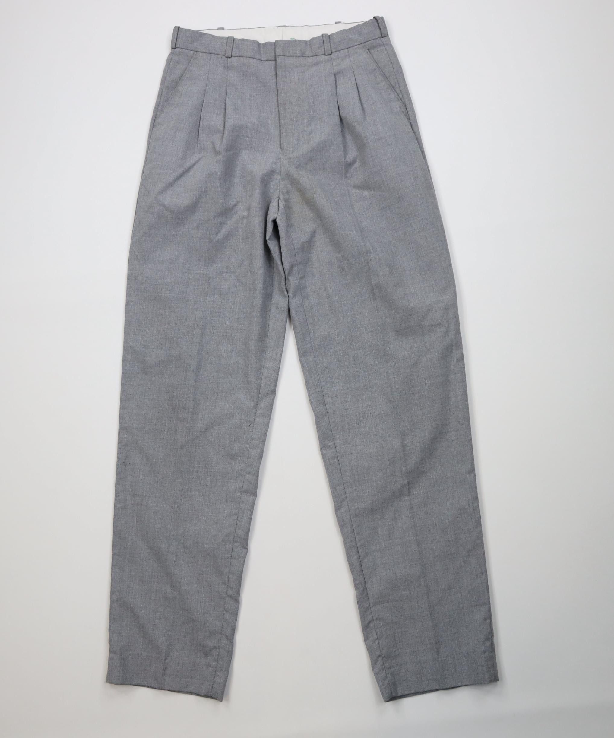 Vintage Vintage 90s Streetwear Rayon Gabardine Blend Chino Pants Size US 30 / EU 46 - 1 Thumbnail