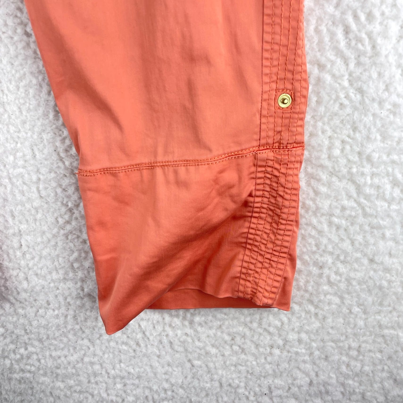 Vintage Zenergy by Chico's Pants Womens Large Coral Straight Leg High Rise Casual Size 36" / US 14 / IT 50 - 7 Thumbnail