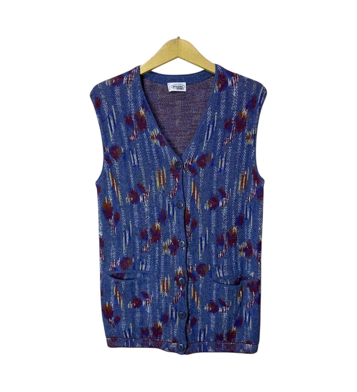 Missoni Missoni Sports Multicolor Vest Knit Patern Size US M / EU 48-50 / 2 - 1 Thumbnail
