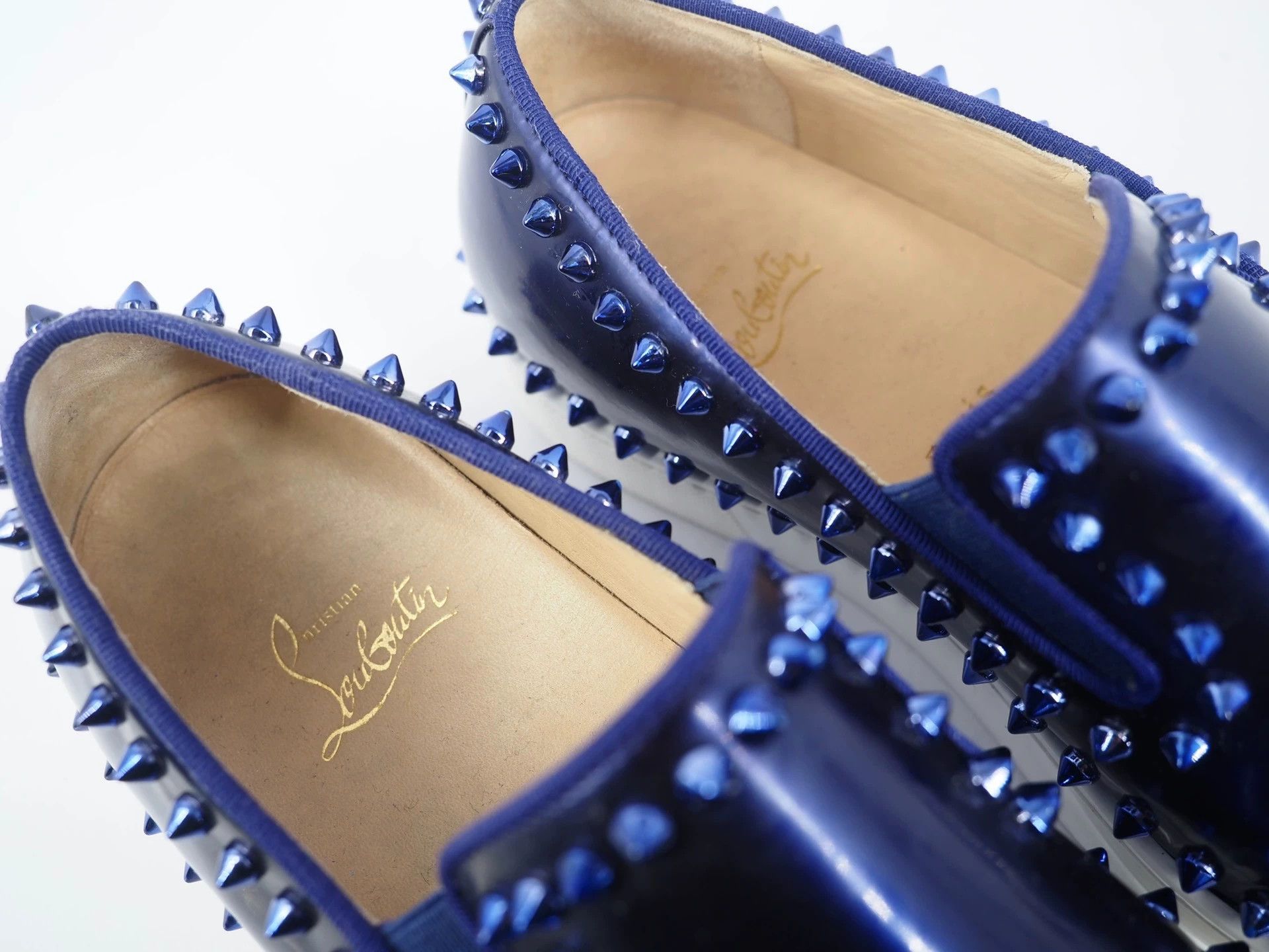 Christian Louboutin Christian Louboutin Pik Boat Purple sz40 Size US 8 / EU 41 - 3 Thumbnail