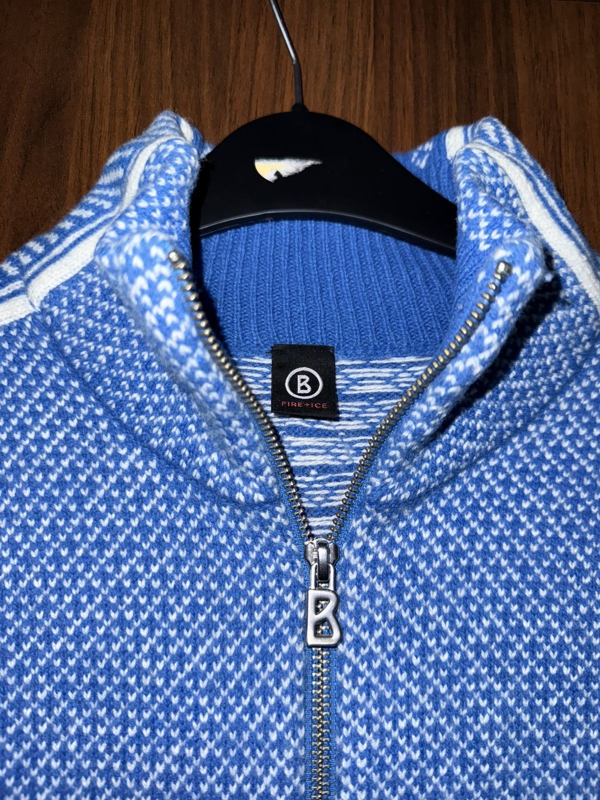 Bogner Bogner Fire & Ice - woman virgin wool sweater + cashmiere Size M / US 6-8 / IT 42-44 - 8 Thumbnail
