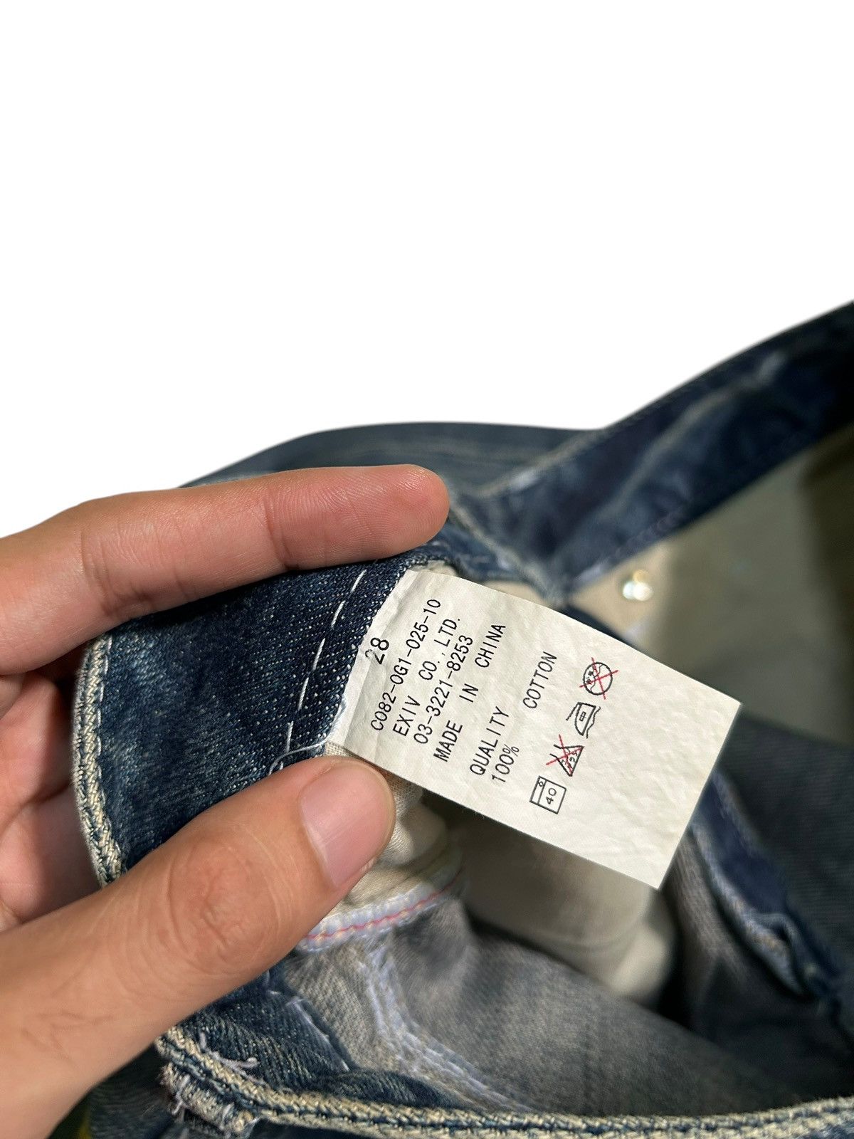 Japanese Brand × Kapital × Vintage CO & LU Japanese Style Denim Jeans Size US 32 / EU 48 - 9 Thumbnail