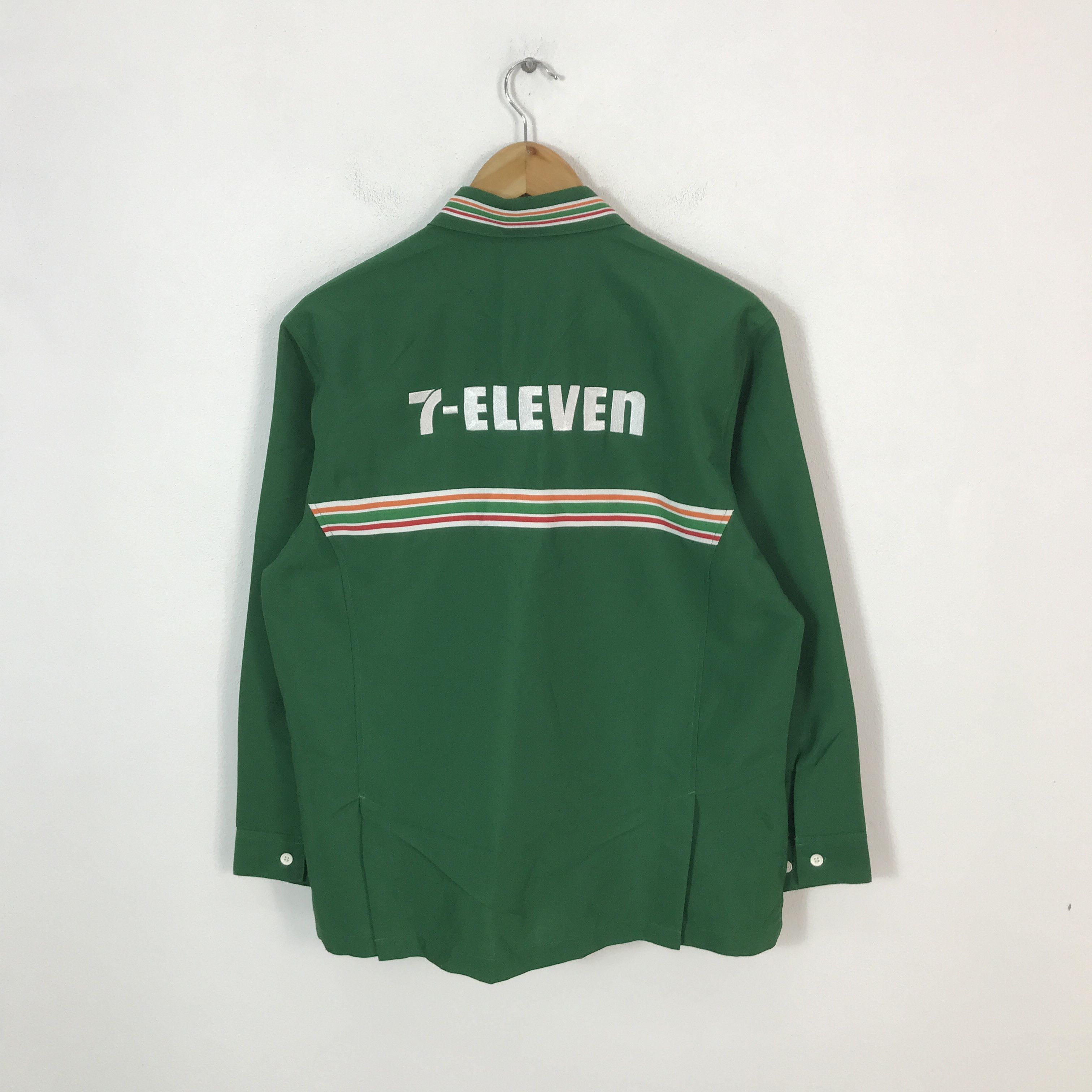 Japanese Brand vinatge 7 eleven japan Shirt jacket Size US M / EU 48-50 / 2 - 1 Thumbnail