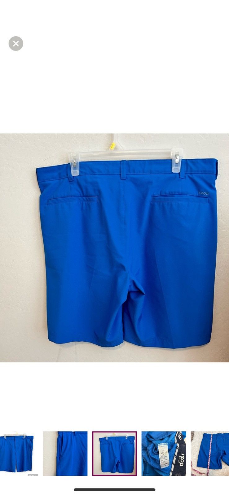 Izod Izod blue golf shorts size 36 Size US 36 / EU 52 - 3 Thumbnail