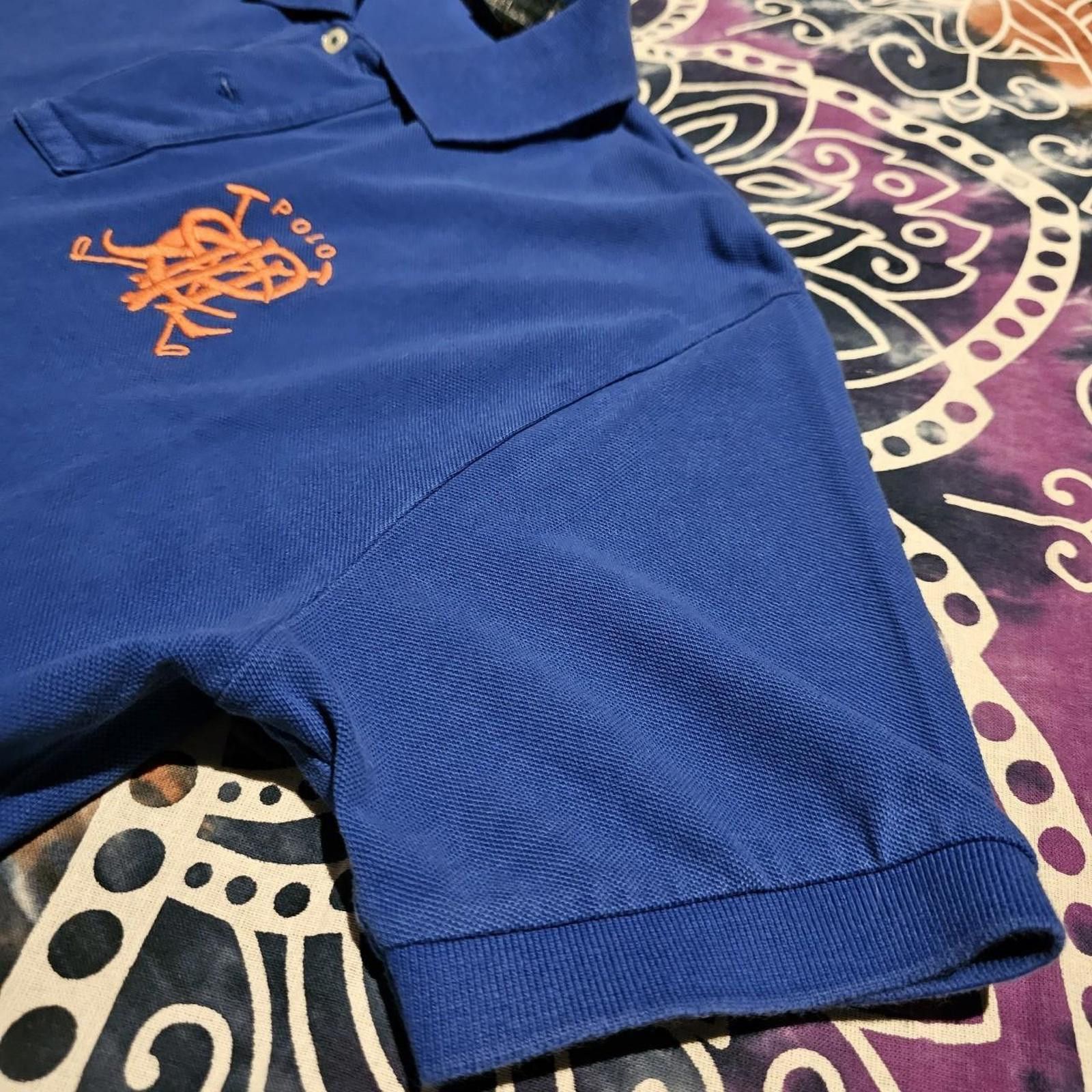 Polo Ralph Lauren Polo Ralph Lauren Men's Blue Polo-shirt Size US M / EU 48-50 / 2 - 5 Thumbnail