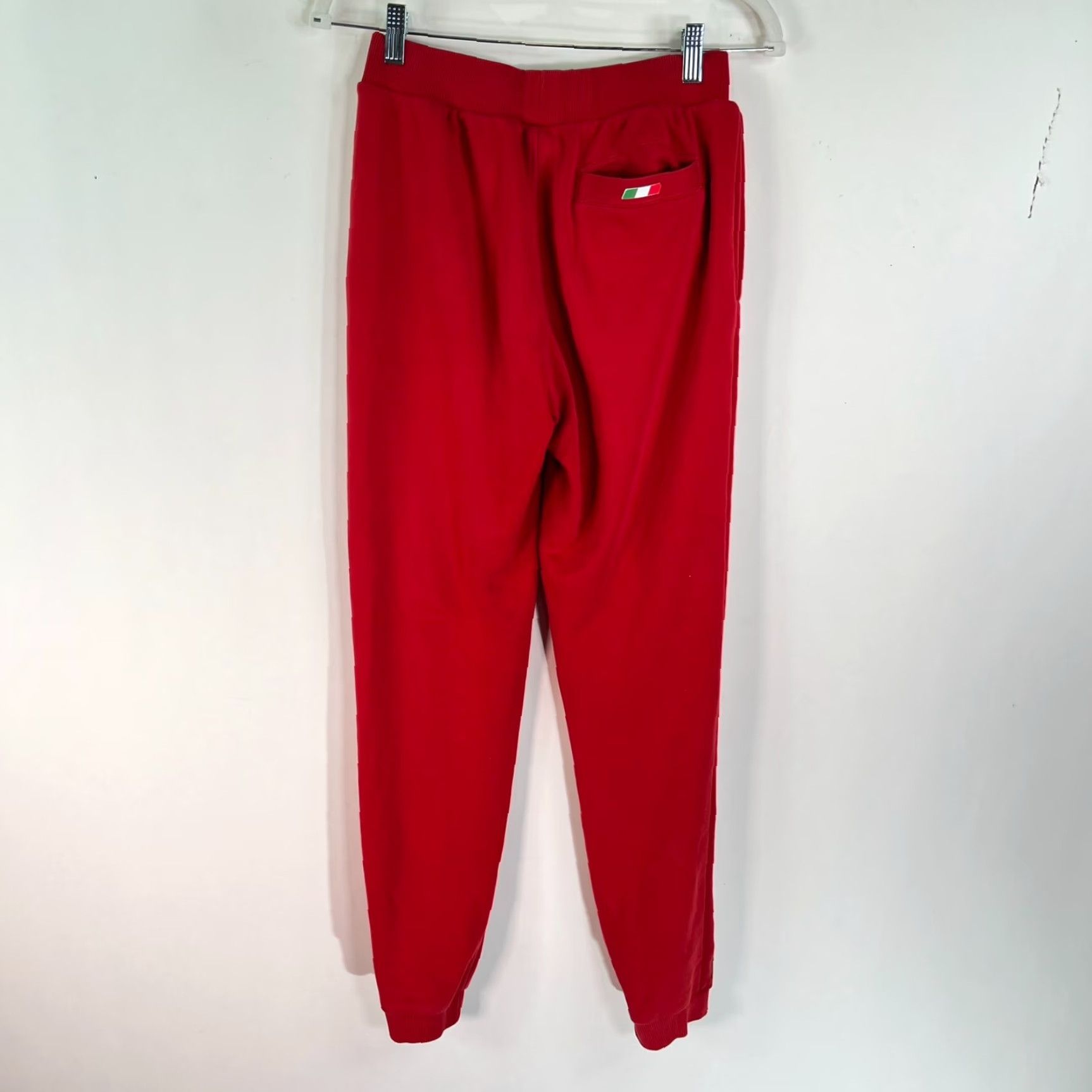 Puma VINTAGE Puma Ferrari Track Pants Mens Size S Athletic Red Pockets Cars 90s Retro Size US 29 - 4 Thumbnail