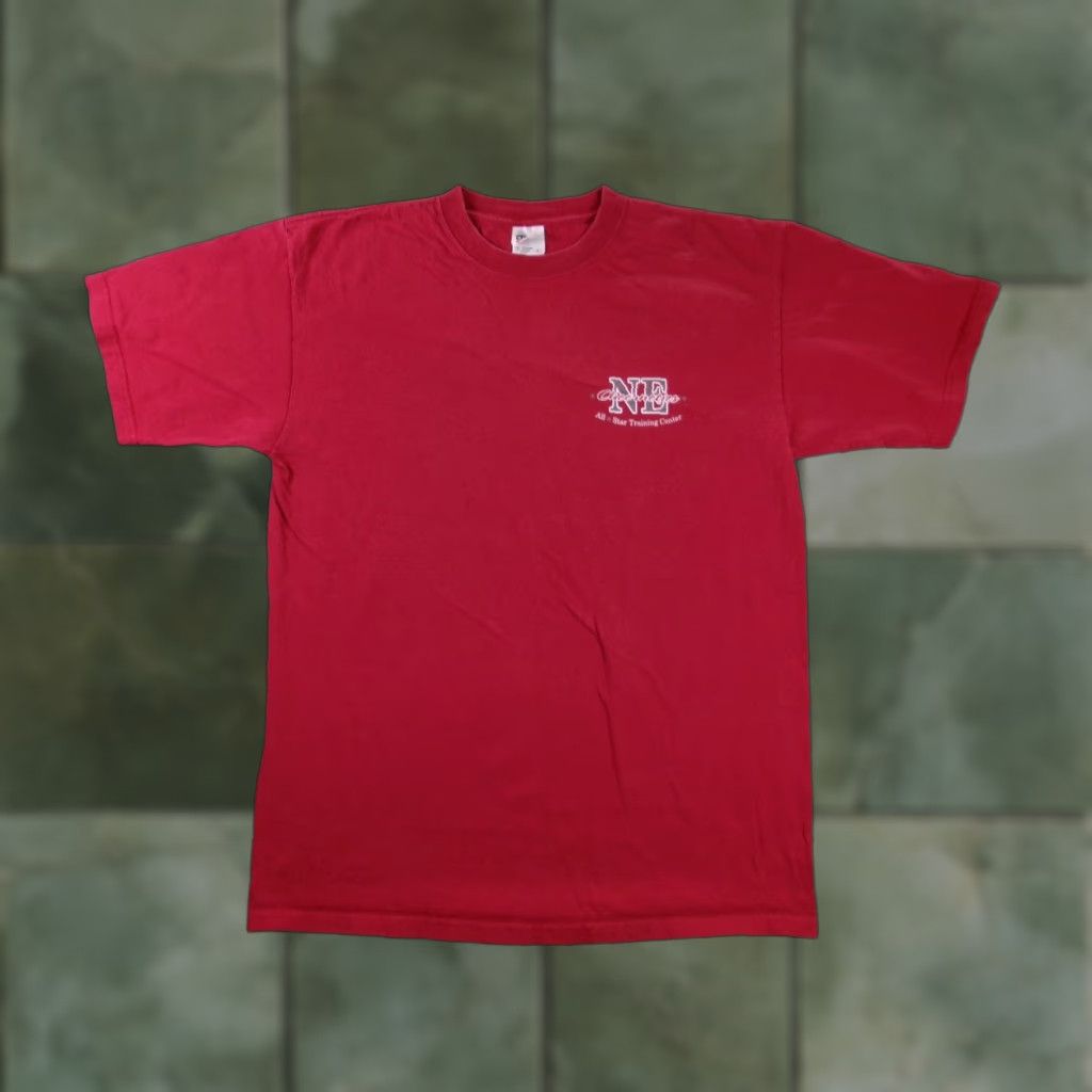 Anvil VINTAGE Northeast Cheernetics Shirt Men Large Red Graphic Short Sleeve Cheer USA Size US L / EU 52-54 / 3 - 1 Thumbnail