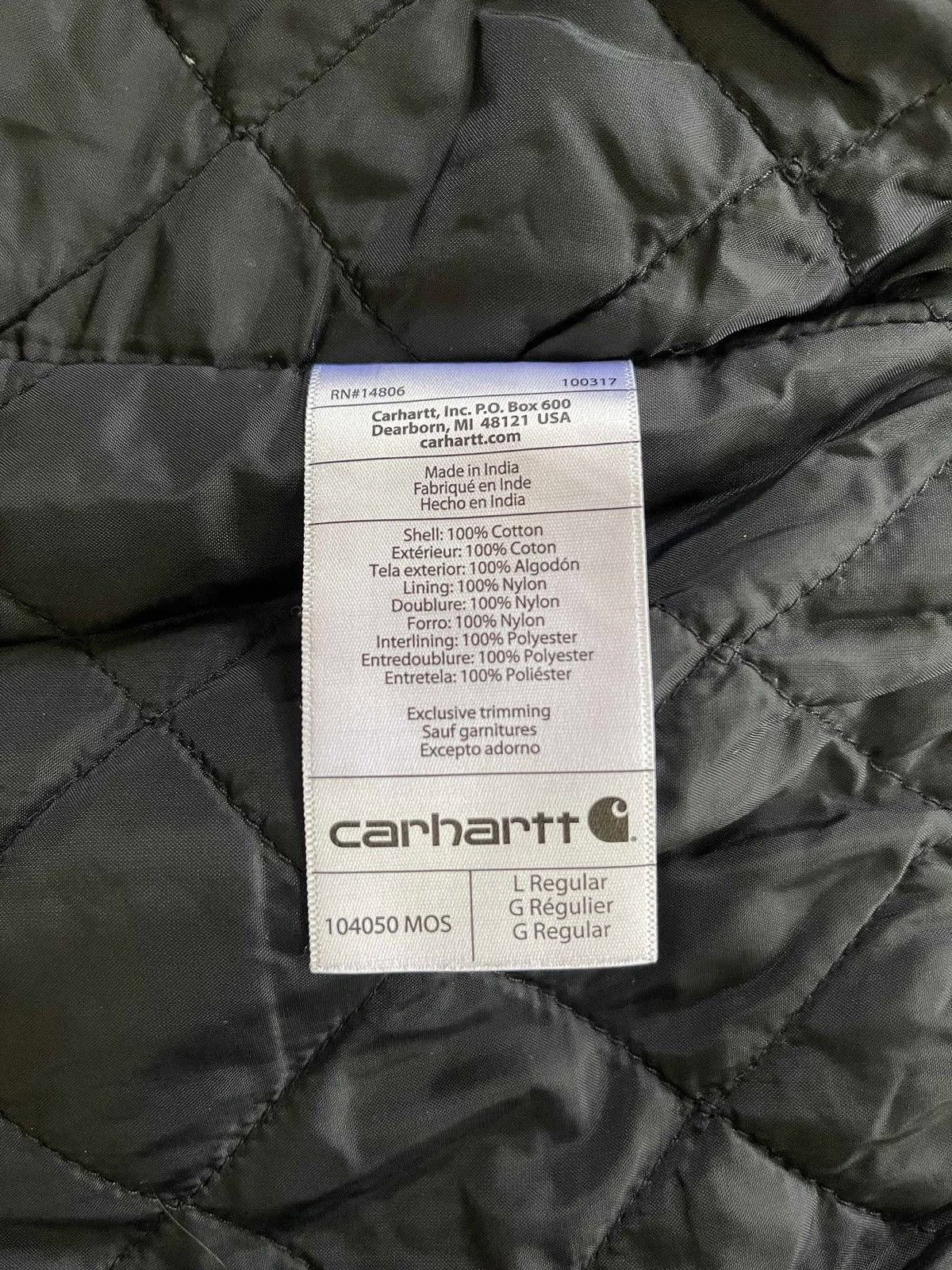 Carhartt CARHARTT J130 MOSS GREEN Size US L / EU 52-54 / 3 - 4 Thumbnail