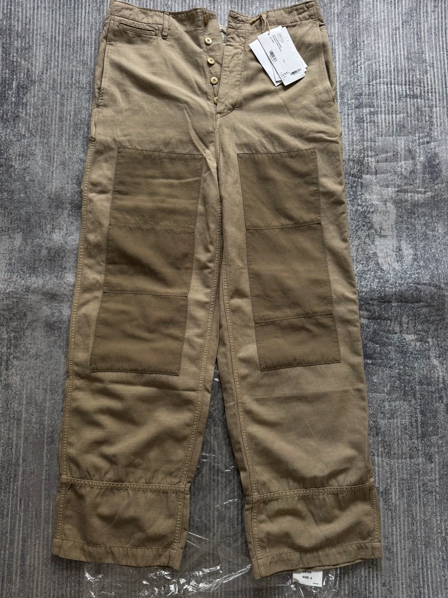 Visvim Visvim 25ss Ex Wide Chino Pants Crash，size2 | Grailed