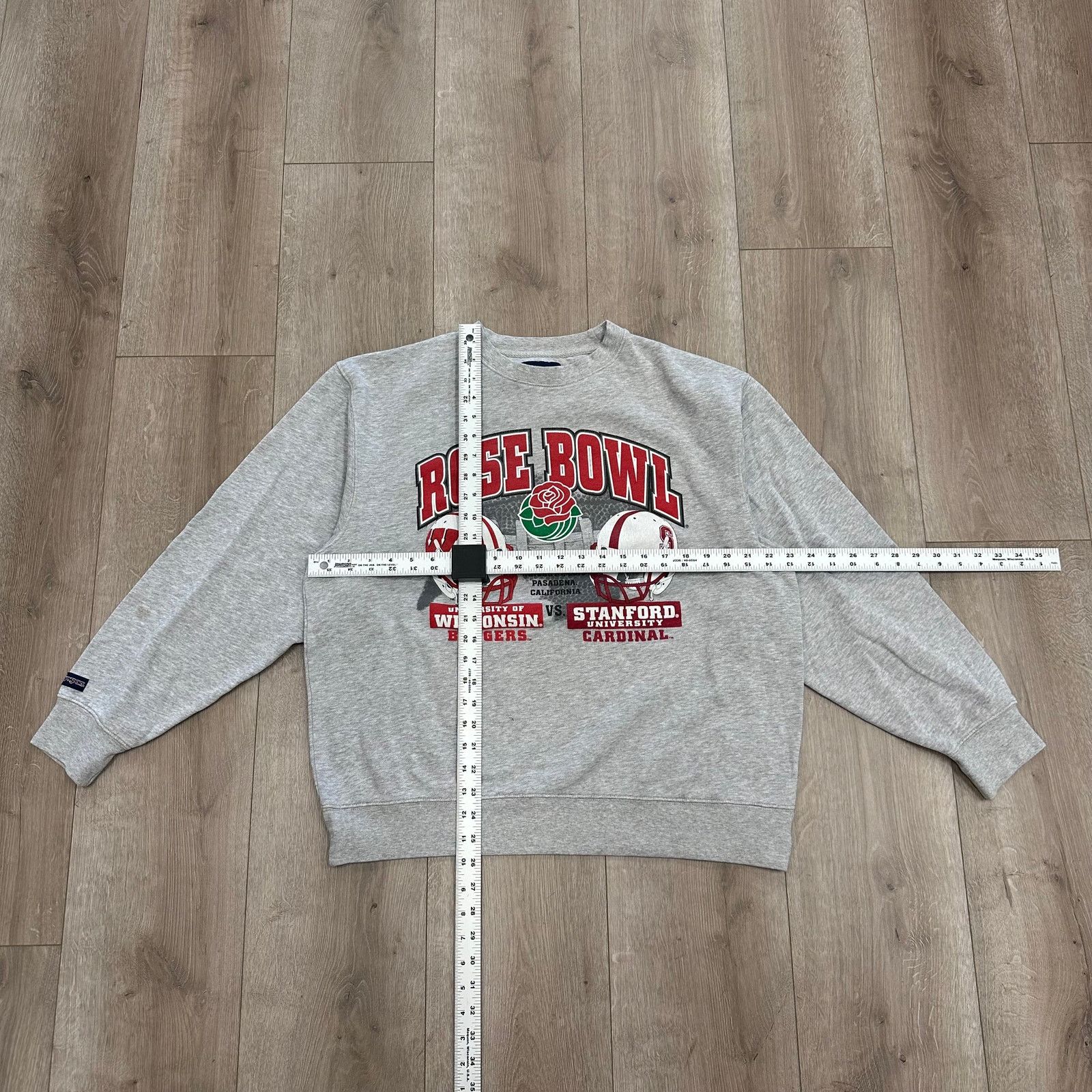 NFL × Vintage 2013 Rose Bowl Badgers Vs. Cardinals Crewneck Sweater Large Size US L / EU 52-54 / 3 - 2 Thumbnail