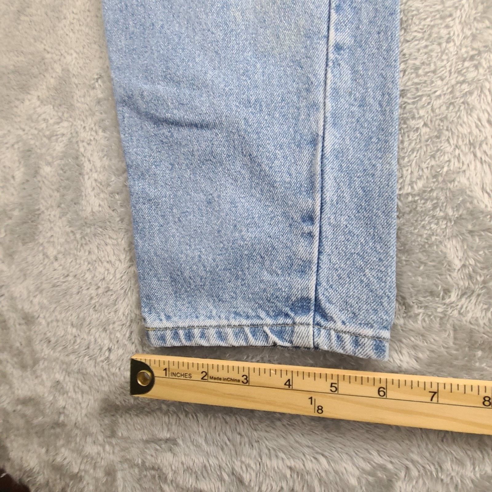 Lee Vintage Lee Jeans Women’s 12 PET Blue Relaxed Denim Size 30" / US 8 / IT 44 - 8 Thumbnail