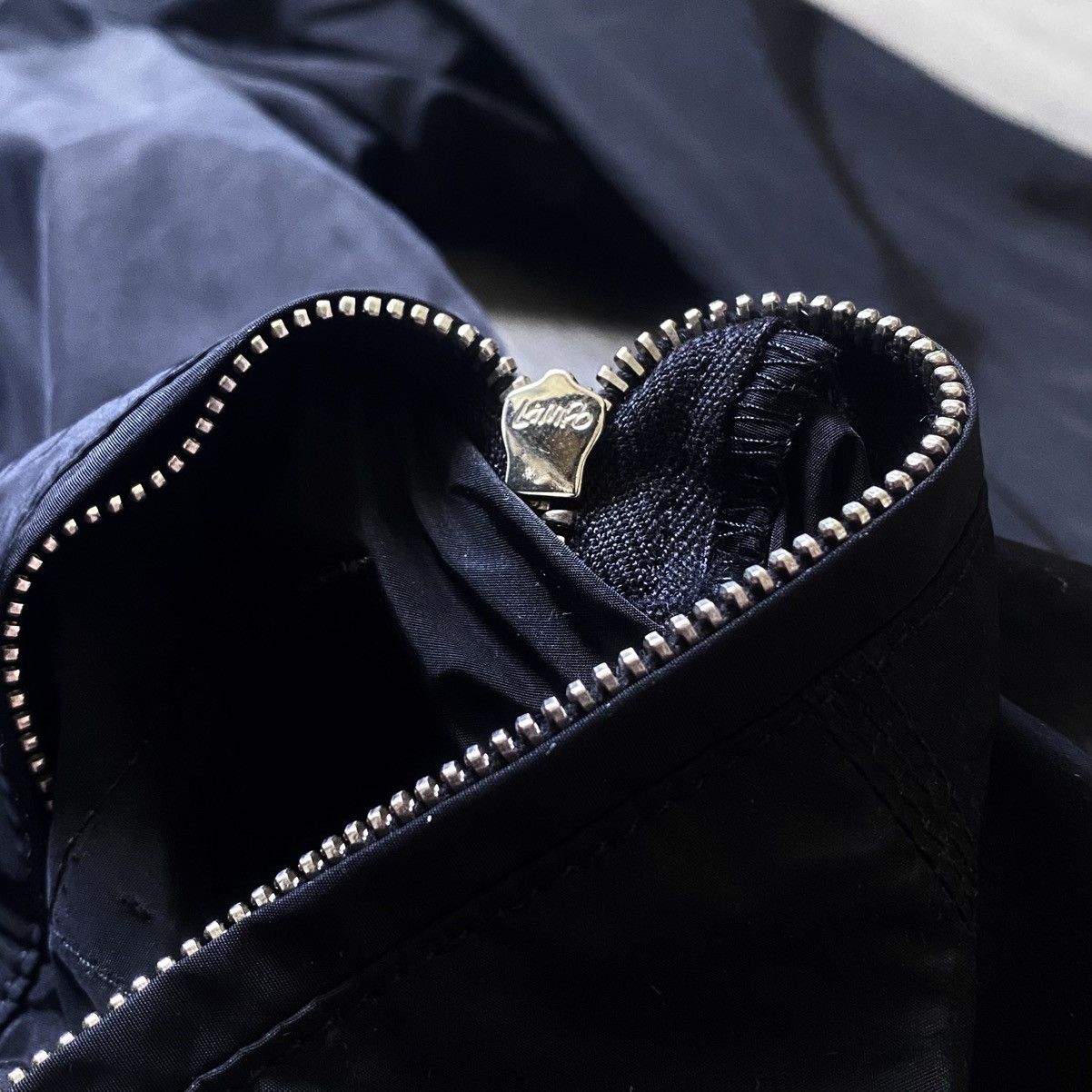 Moncler Womens Moncler Black Nylon Shimmer Lightweight Jacket Blazer Size XS / US 0-2 / IT 36-38 - 15 Thumbnail
