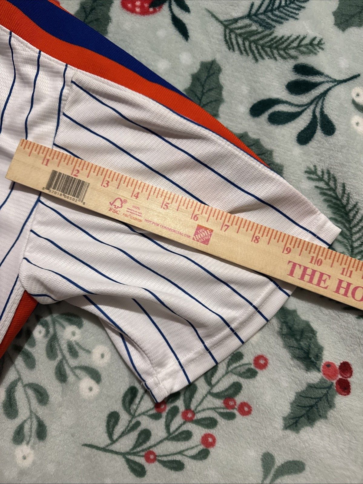 Majestic New York Mets David Wright Pinstripe Baseball jersey - Size Size US S / EU 44-46 / 1 - 8 Thumbnail