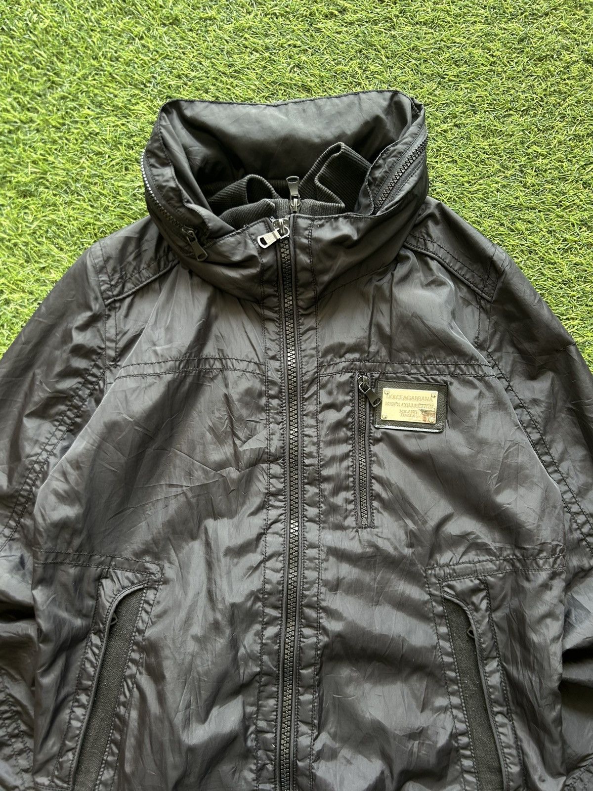 Dolce & Gabbana Dolce & Gabbana Archival Technical Bomber Jacket Metal Plate Size US M / EU 48-50 / 2 - 2 Thumbnail