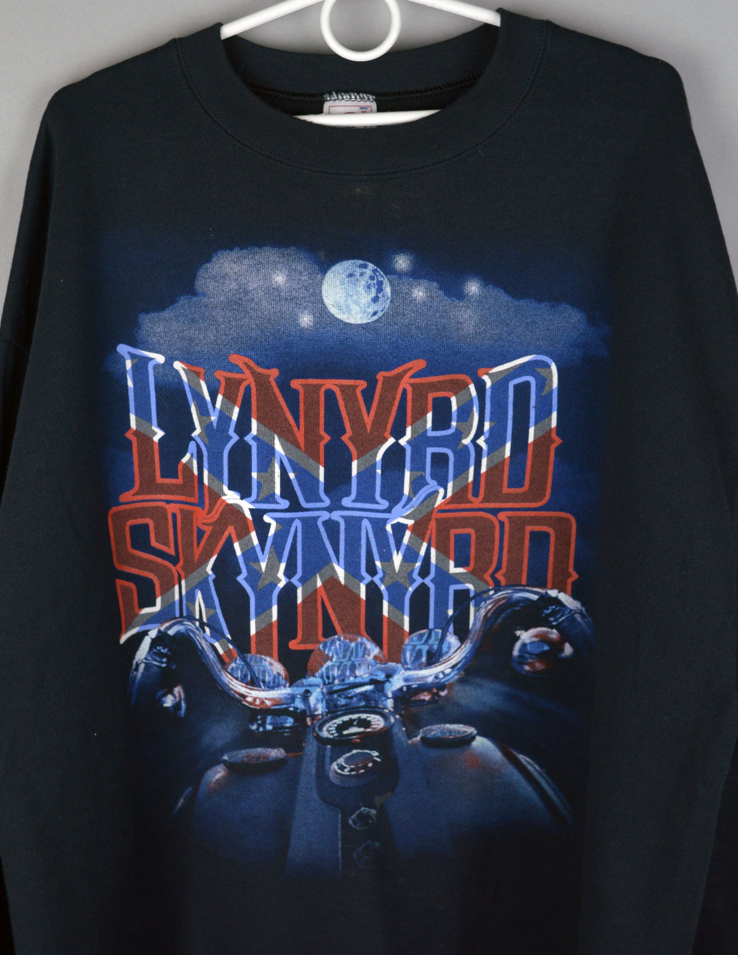 Vintage Vintage Lynyrd Skynyrd 90s sweatshirt (Made In USA) Size US XL / EU 56 / 4 - 2 Thumbnail