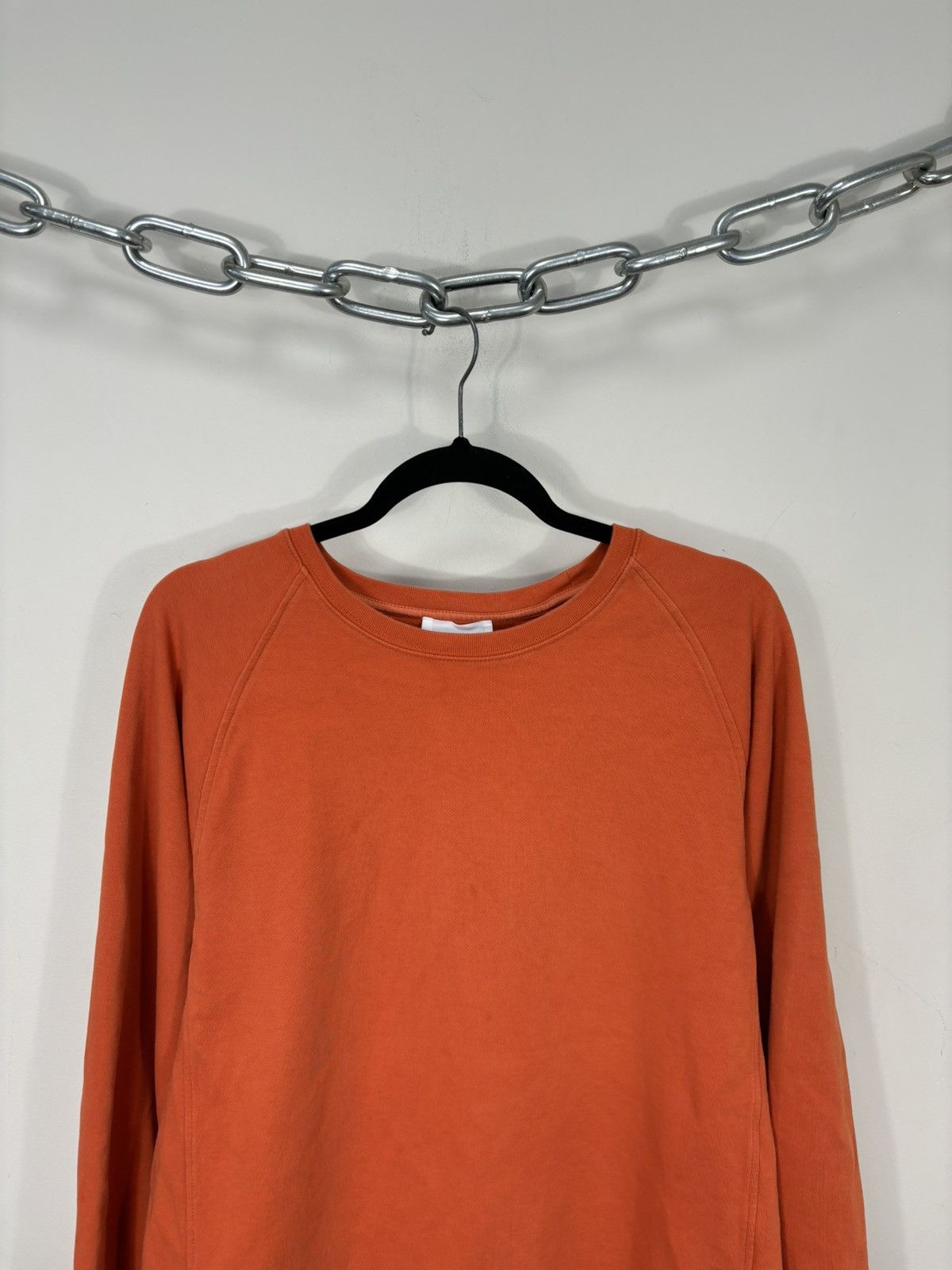 Norse Projects Norse Projects Men’s Vorm Summer Interlock Orange Sweatshirt Size US XL / EU 56 / 4 - 2 Thumbnail