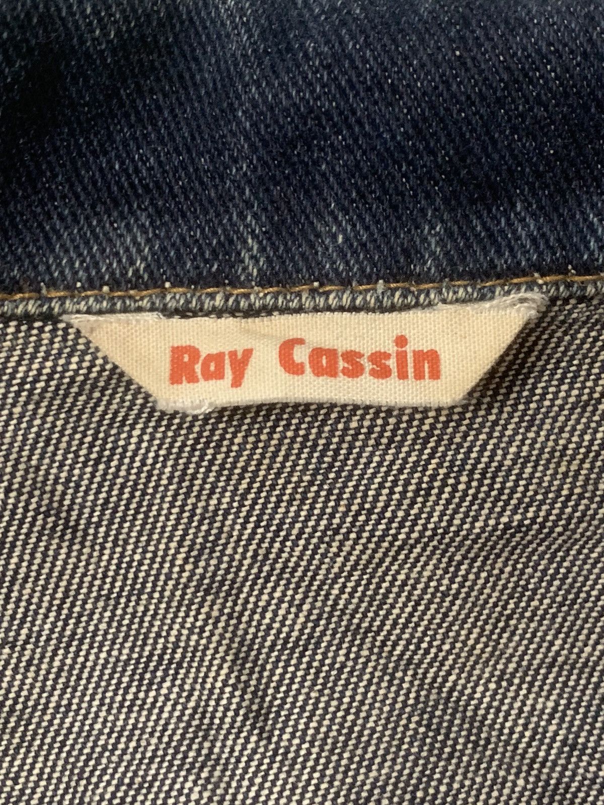 Japanese Brand Rare Design Vintage Ray Cassin Denim Jackets Size M / US 6-8 / IT 42-44 - 4 Thumbnail