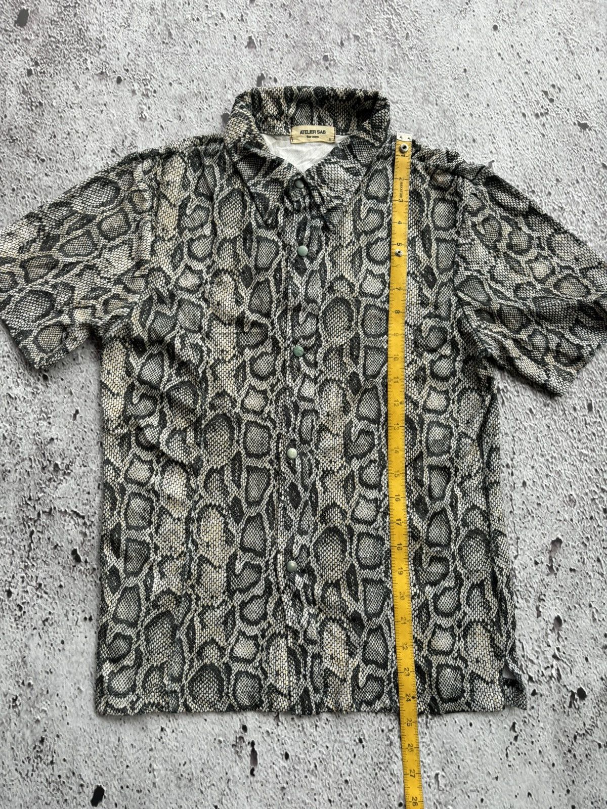 Tornado Mart For men Atelier Sab Snake Tornado Style Shirt Size US M / EU 48-50 / 2 - 10 Thumbnail