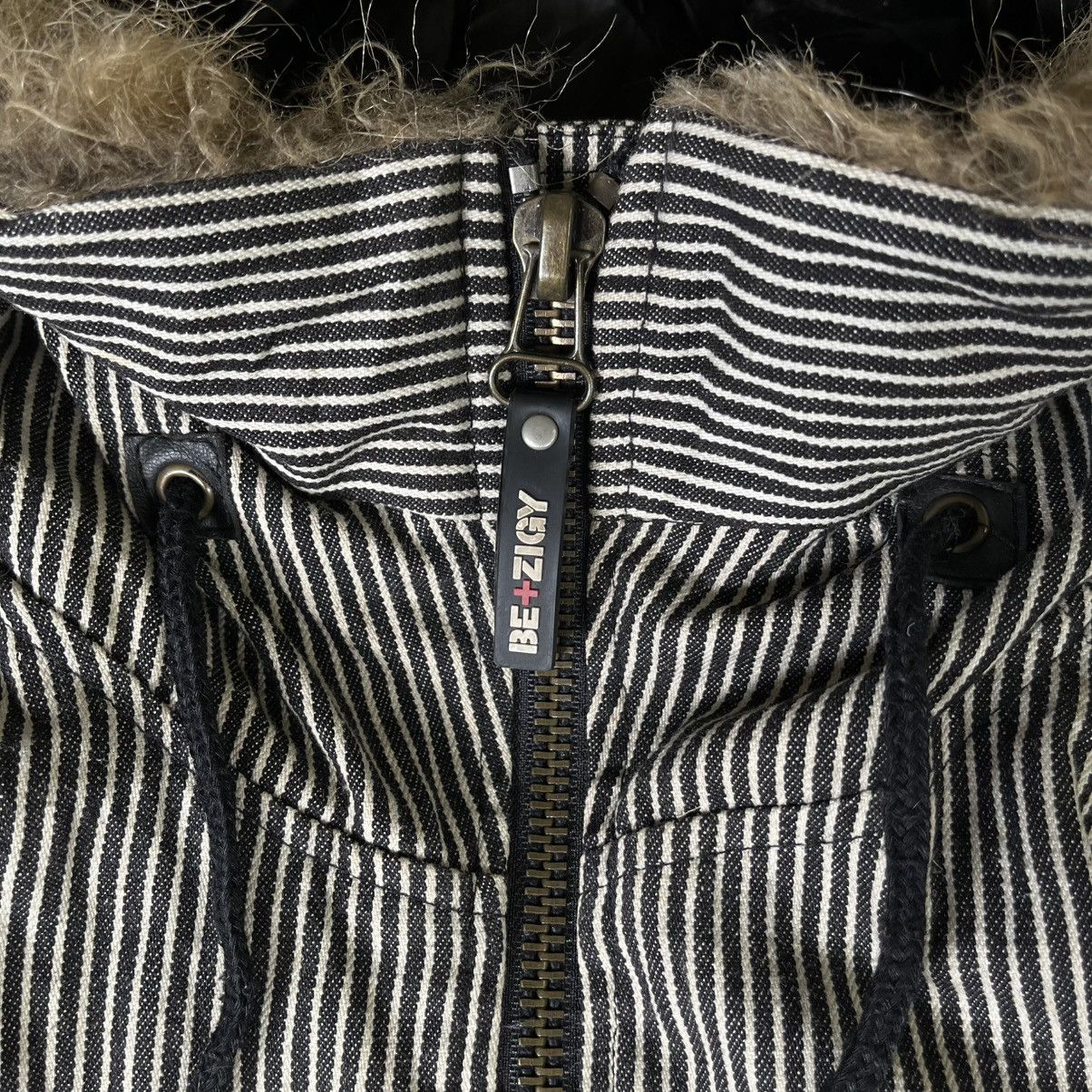 Japanese Brand Be-Zigy Hickory Fur Hoodie Parka Jacket Size US L / EU 52-54 / 3 - 3 Thumbnail
