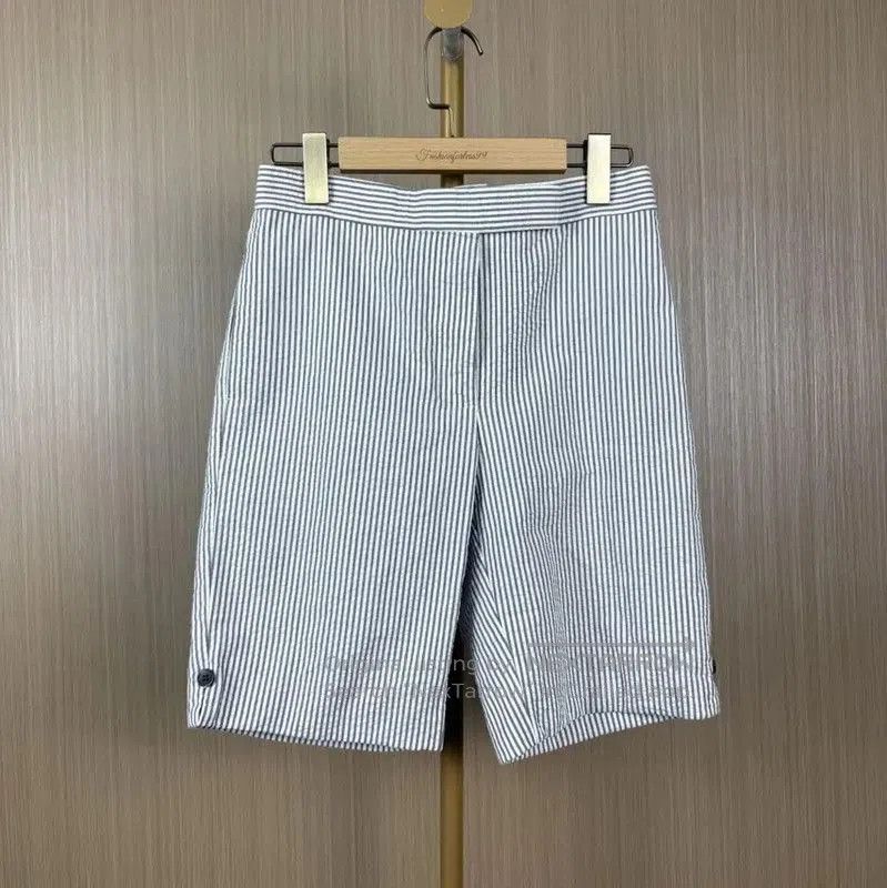 Thom Browne Thom Browne Striped Cotton Women's Shorts . Size 26" / US 2 / IT 38 - 1 Thumbnail