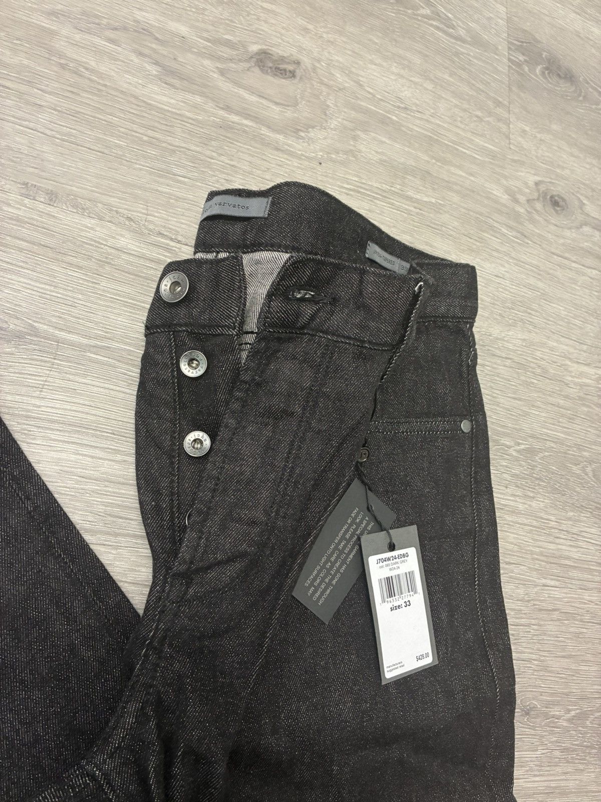 John Varvatos J702 Tapered Fit Jeans Size 33 Size US 33 - 21 Thumbnail