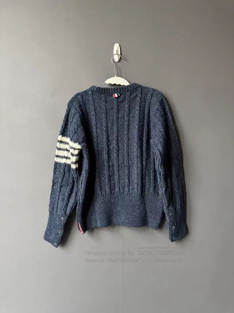 Thom Browne Thom Browne Blue Sweater Size US M / EU 48-50 / 2 - 2 Thumbnail