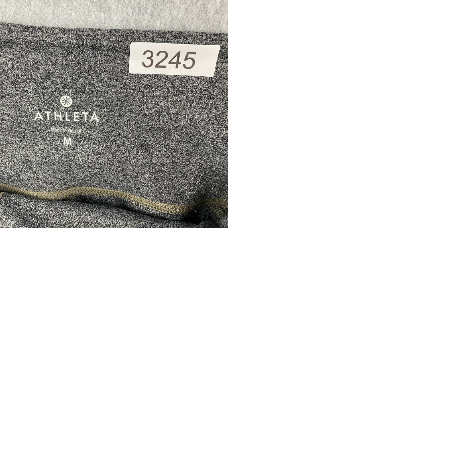 Athleta Athleta Leggings Capri M Gray Tight Stretch Athletic Performance Highrise Size 32" / US 10 / IT 46 - 11 Thumbnail