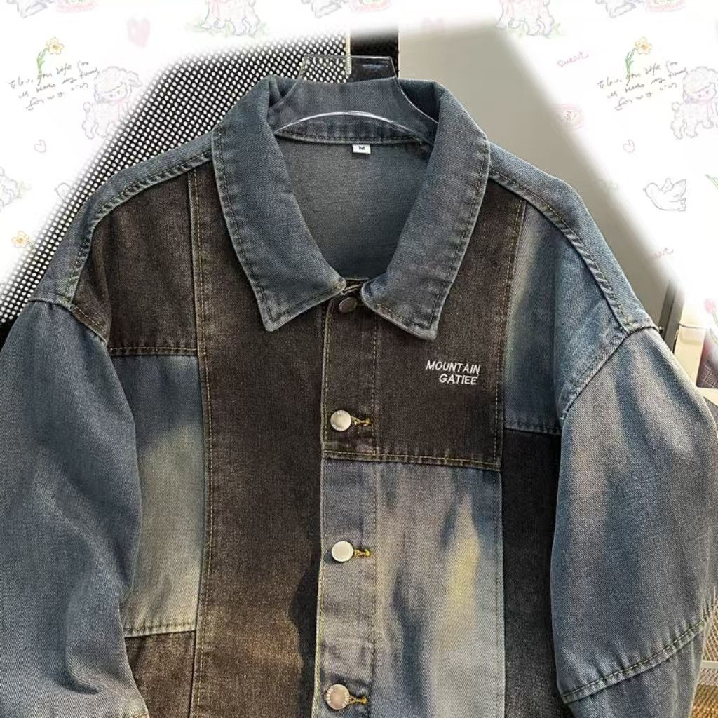 Vintage Oversized Denim Jacket Size US M / EU 48-50 / 2 - 2 Thumbnail