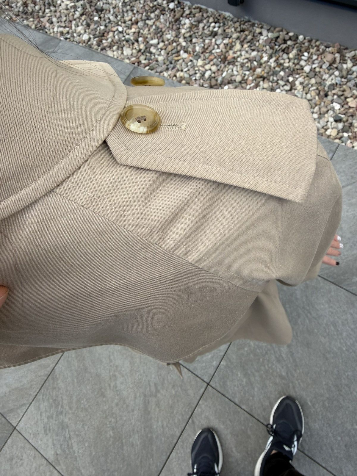 Burberry 80s 90s BurberryS Trench Coat Made in England Nova Check Size S / US 4 / IT 40 - 21 Thumbnail