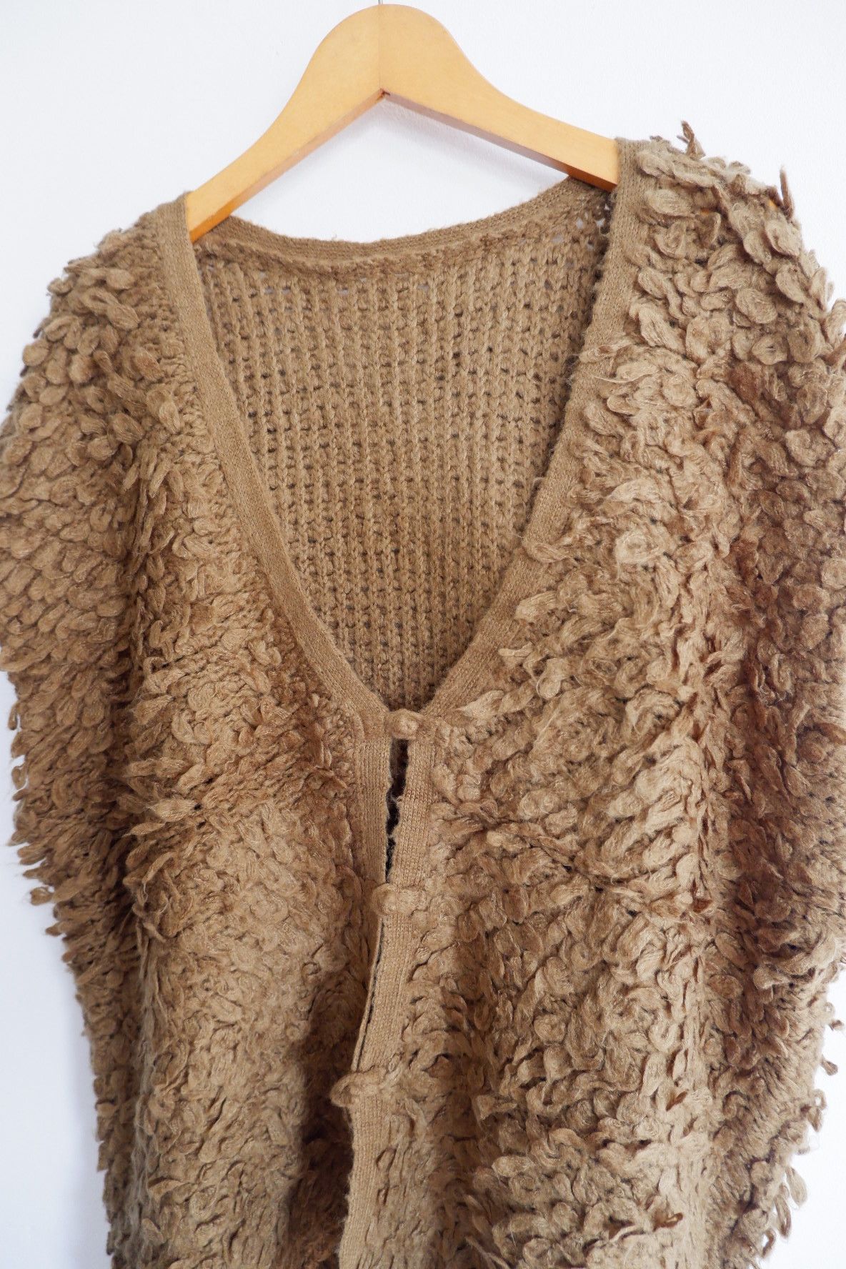20471120 × Hysteric Glamour × Japanese Brand Vtg Kastane Vest Cardigan Knitted Boxy Fit Size US L / EU 52-54 / 3 - 4 Thumbnail