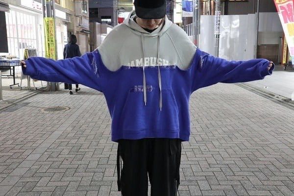 Ambush Design 💙 Ambush Japan Design Taped Double Layer Oversized Hoodie Size US M / EU 48-50 / 2 - 4 Thumbnail