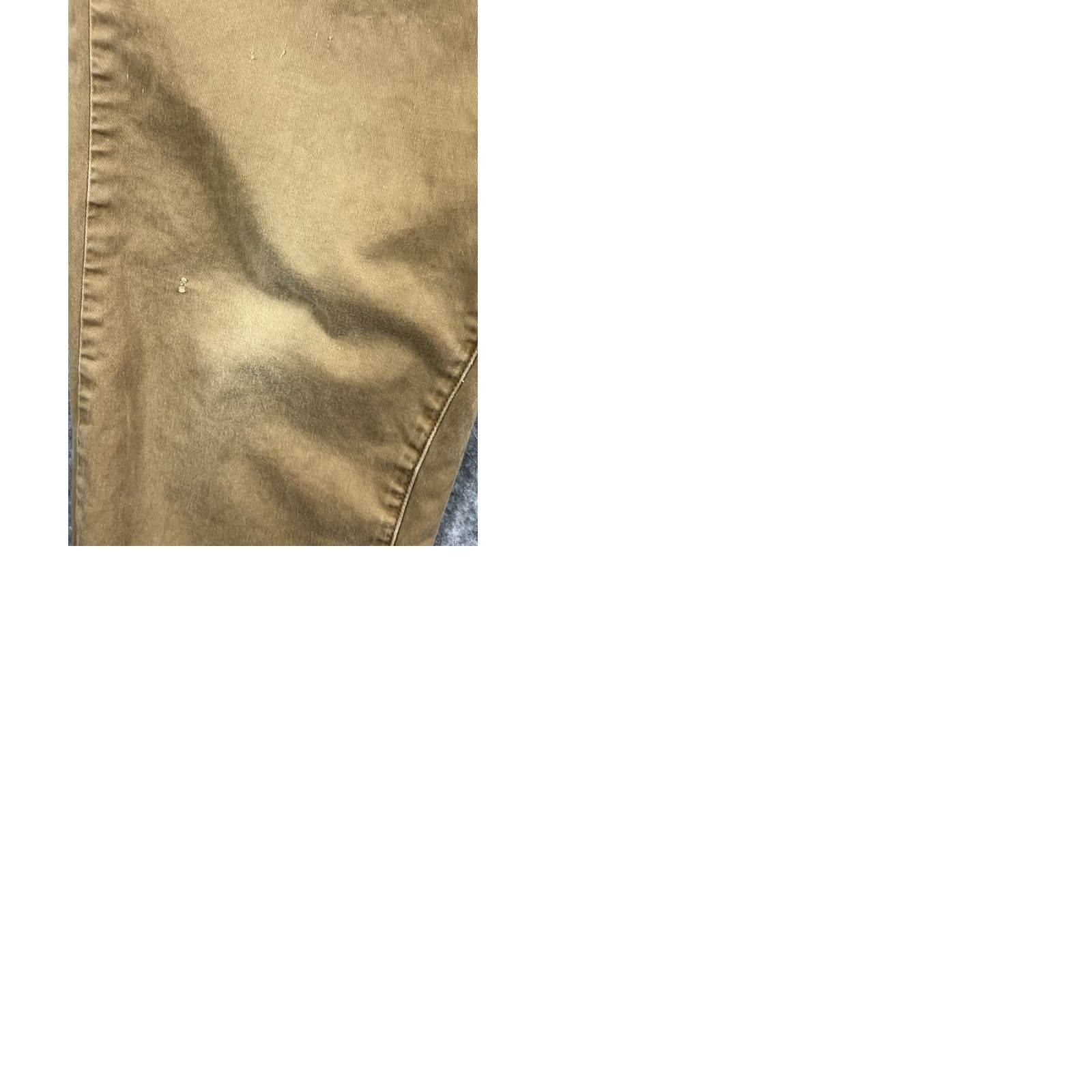 Denime Bullhead Denim Mens Khaki Jogger Pants Skinny 28in Inseam Elastic Waist Casual Mid Rise Regular Size M Brown Size US 31 - 9 Thumbnail