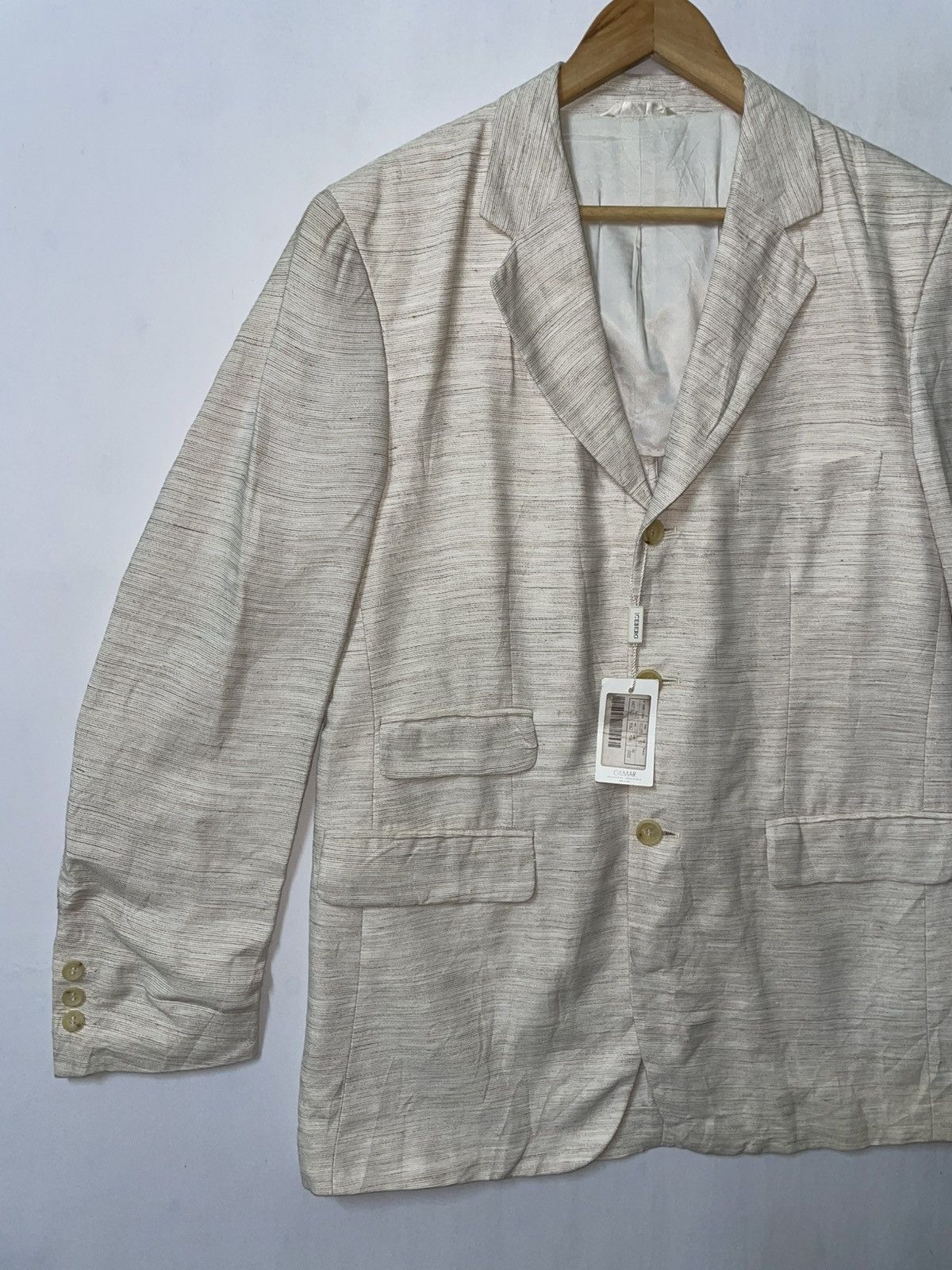 Iceberg Gilmar Iceberg Linen Blazer Jacket New with Tags $803 Size US L / EU 52-54 / 3 - 2 Thumbnail