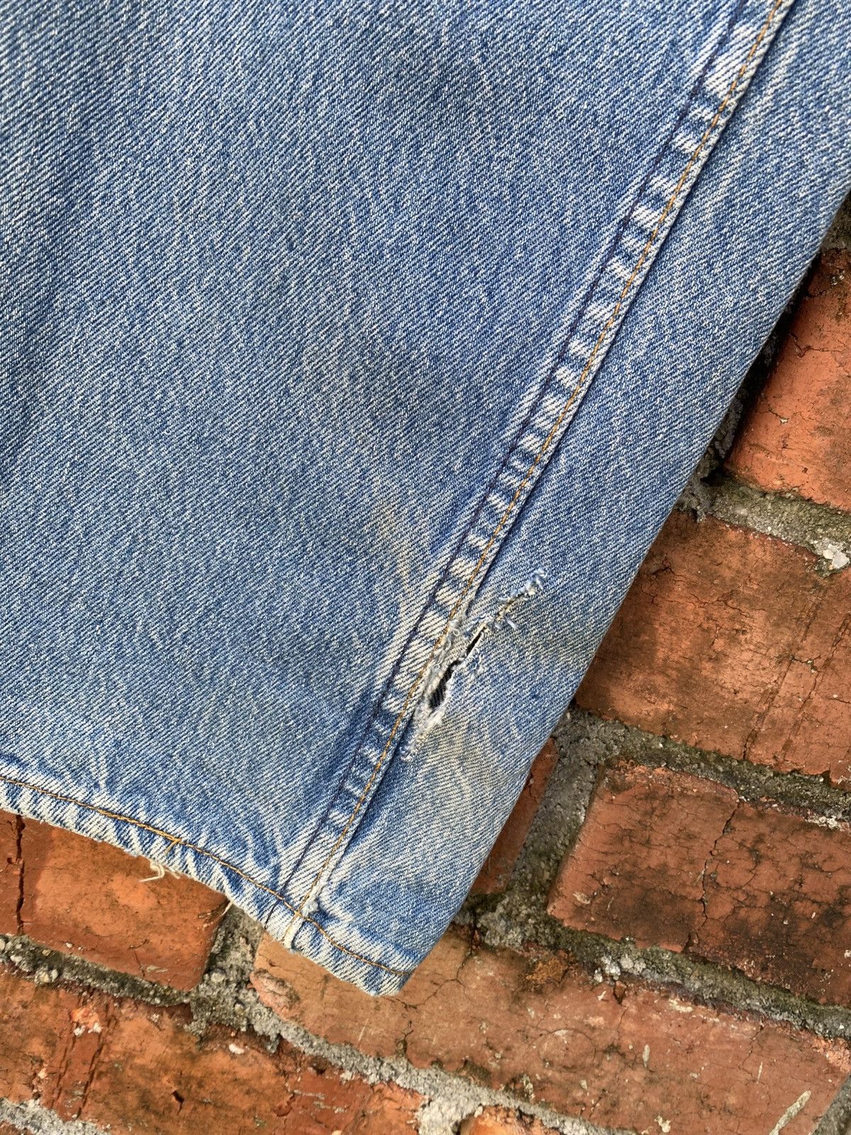Levi's × Levi's Vintage Clothing × Vintage W34x31 vintage levi's 501 made in USA faded 90s Size US 34 / EU 50 - 4 Thumbnail