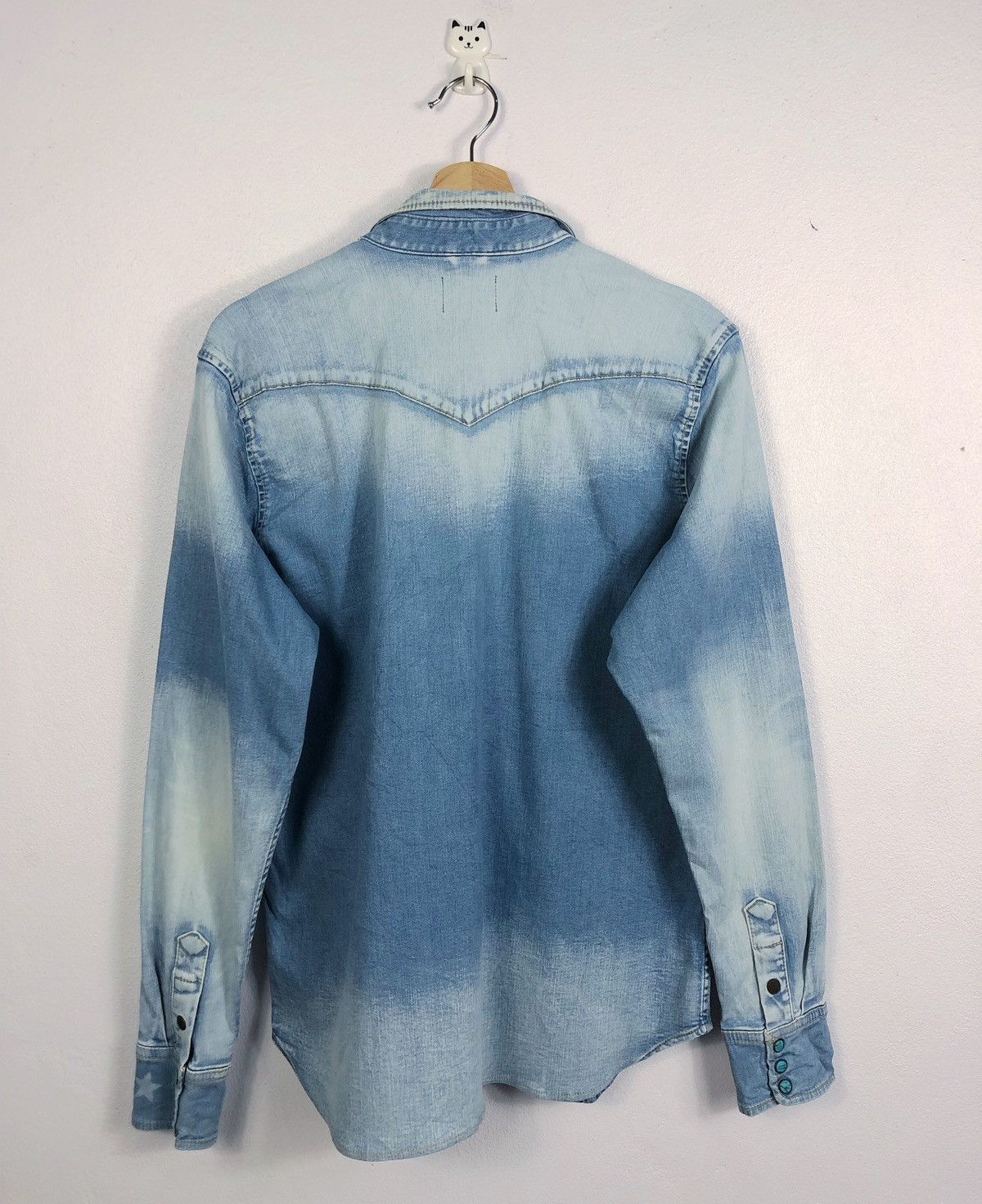 Big John Rare Big John Kurashiki Japan Western Jeans Denim Shirt Size US M / EU 48-50 / 2 - 9 Thumbnail
