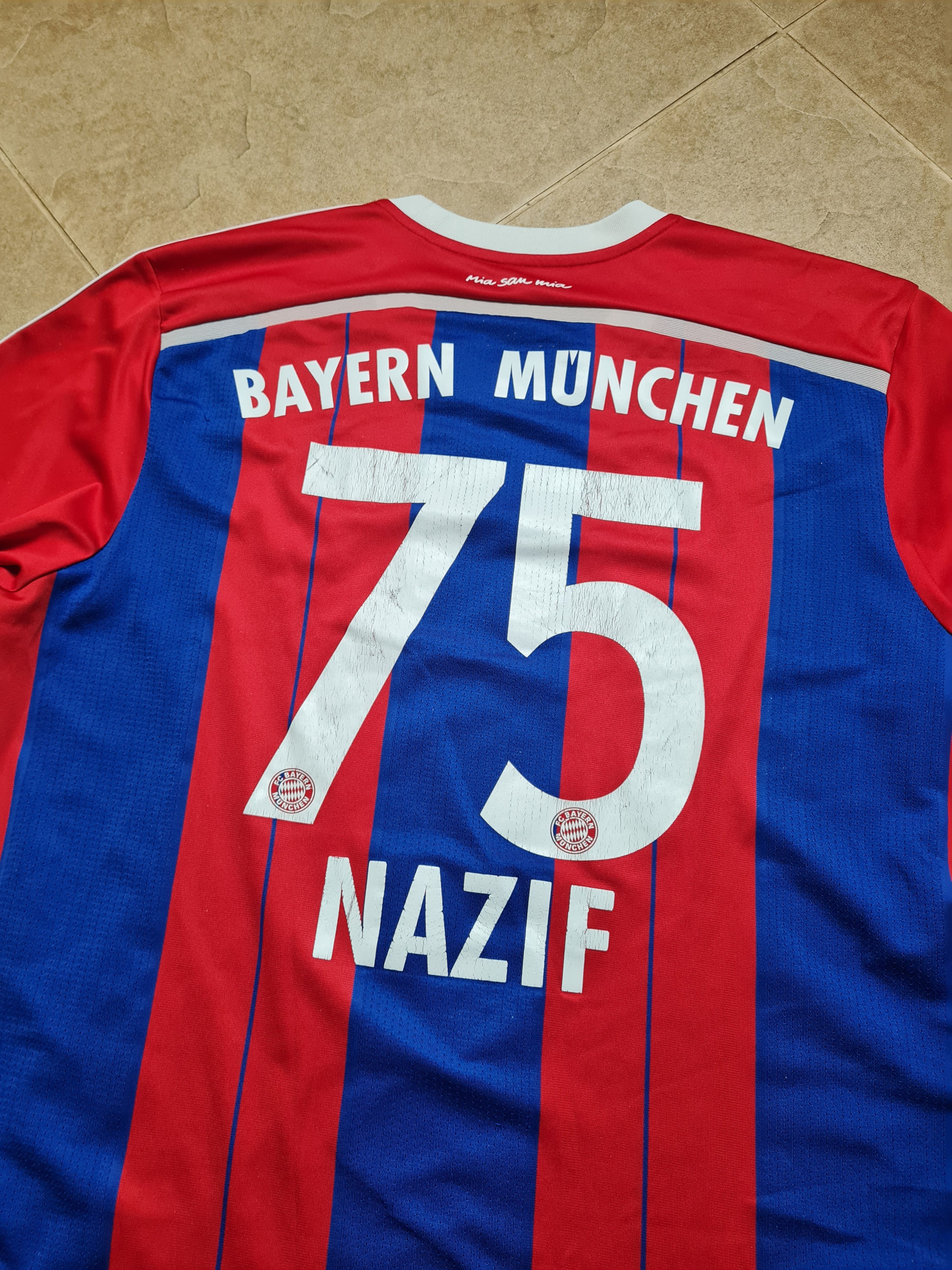 Adidas ADIDAS BAYERN MUNICH 14/15 Shirt 75 Nazif Hajdarovic F48499 Size US XL / EU 56 / 4 - 8 Thumbnail