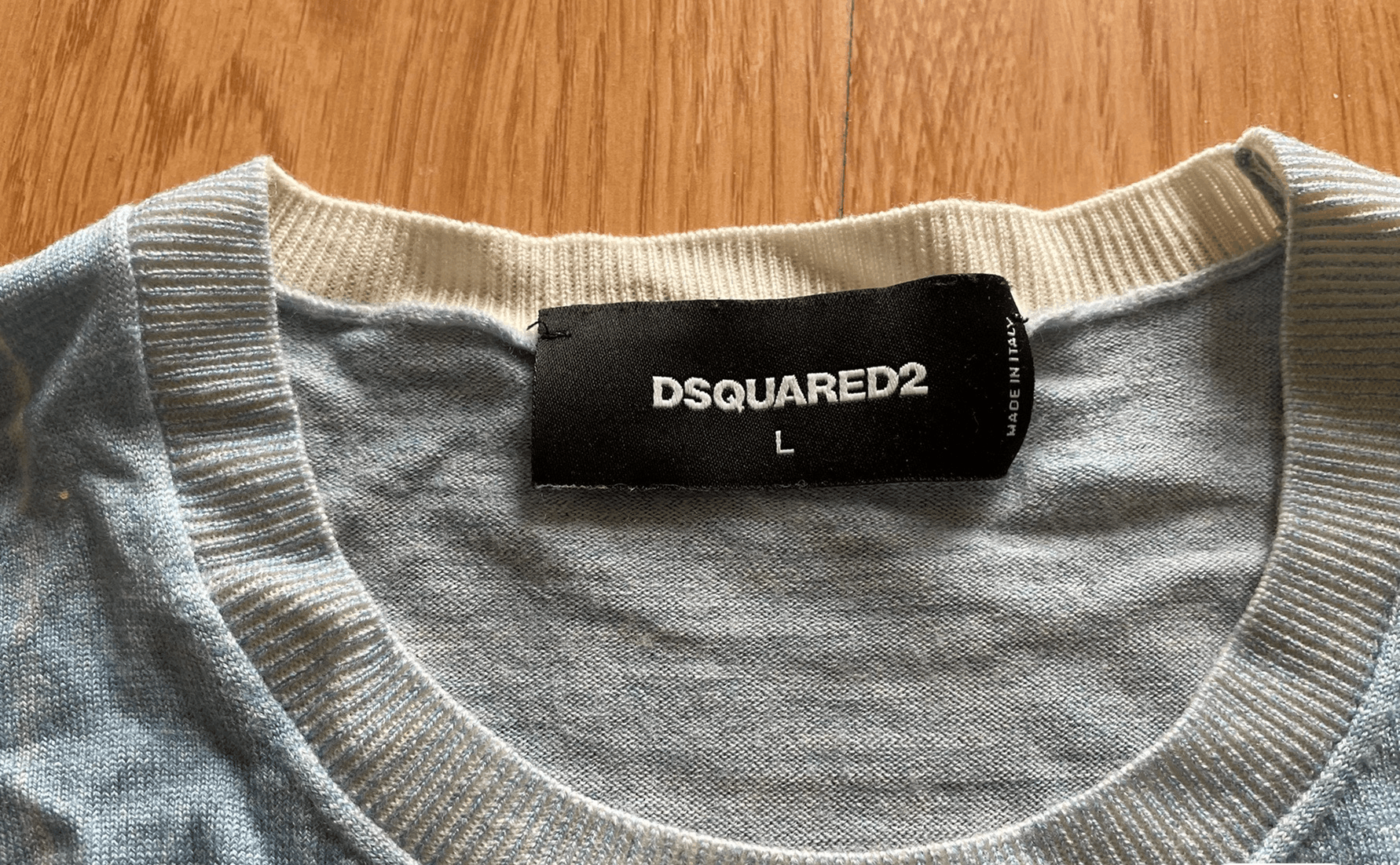 Dsquared2 DSQUARED2 painted sweater size L Size US L / EU 52-54 / 3 - 3 Thumbnail