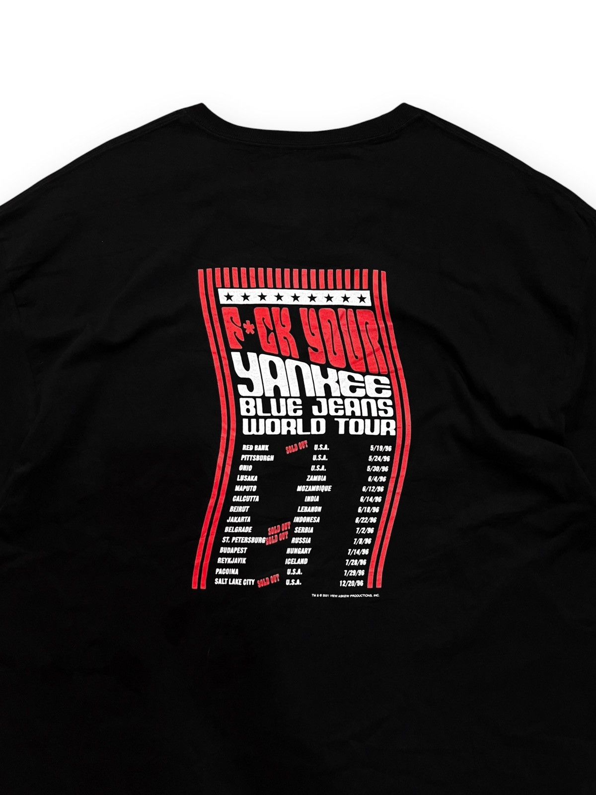Hanes Berserker Official Tour Tee Size US XL / EU 56 / 4 - 3 Thumbnail