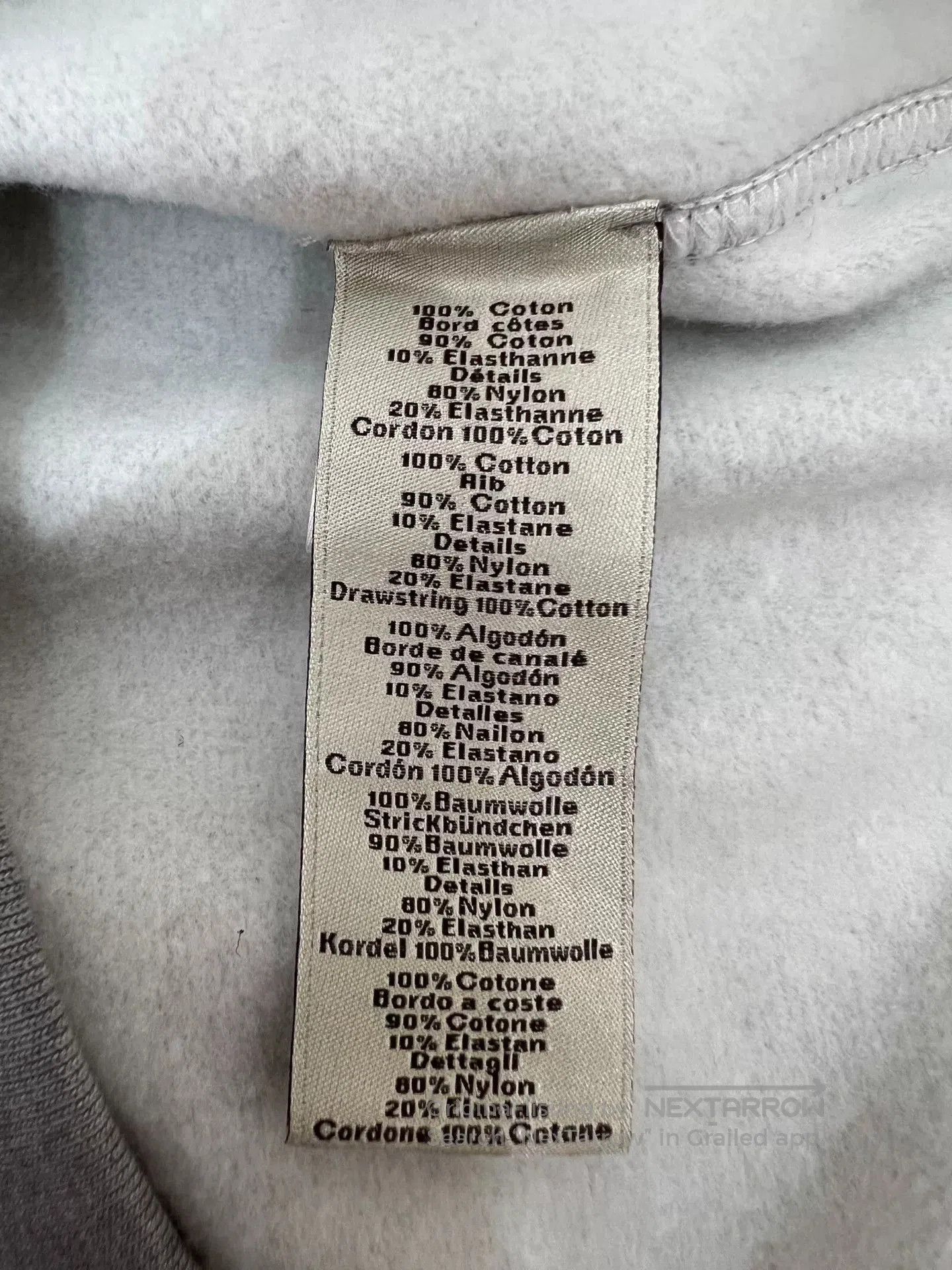 Hermes Hermes Men's Gray Hooded Cardigan. Size US L / EU 52-54 / 3 - 8 Thumbnail
