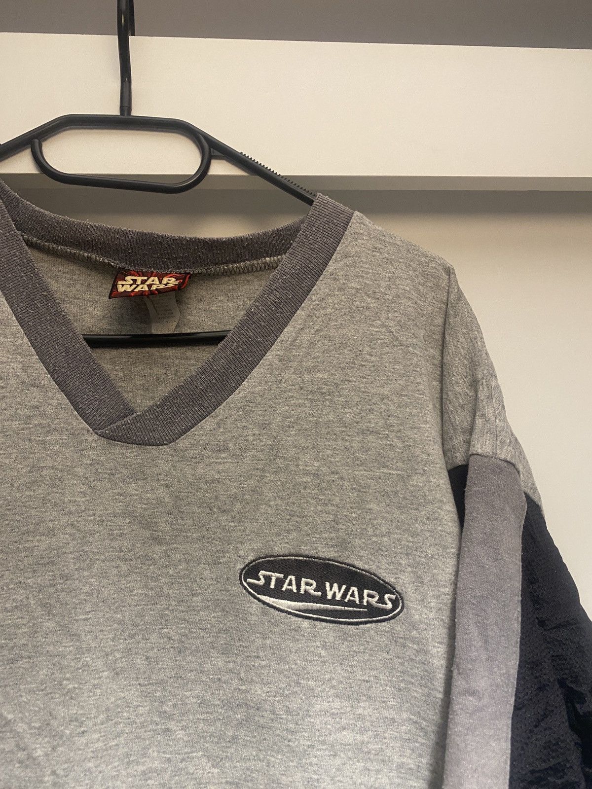 Star Wars Star wars vintage logo on chest tee 90s Size US XL / EU 56 / 4 - 4 Thumbnail
