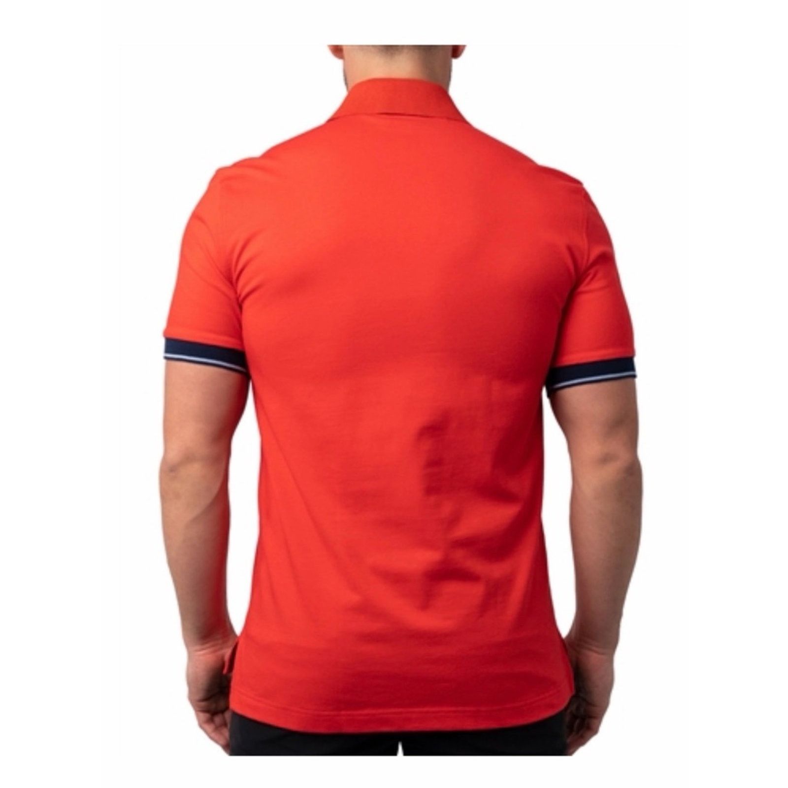 Maceoo Men's Maceo Red Polo Shirt with Navy Pocket and lion 🦁 S Size US S / EU 44-46 / 1 - 2 Thumbnail