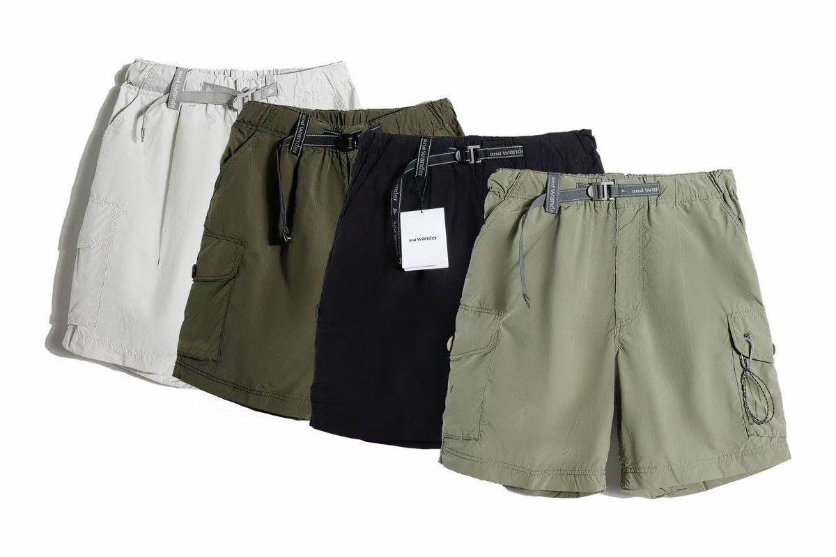 And Wander and Wander Oversized Cargo Short Pants Size US 32 / EU 48 - 20 Thumbnail