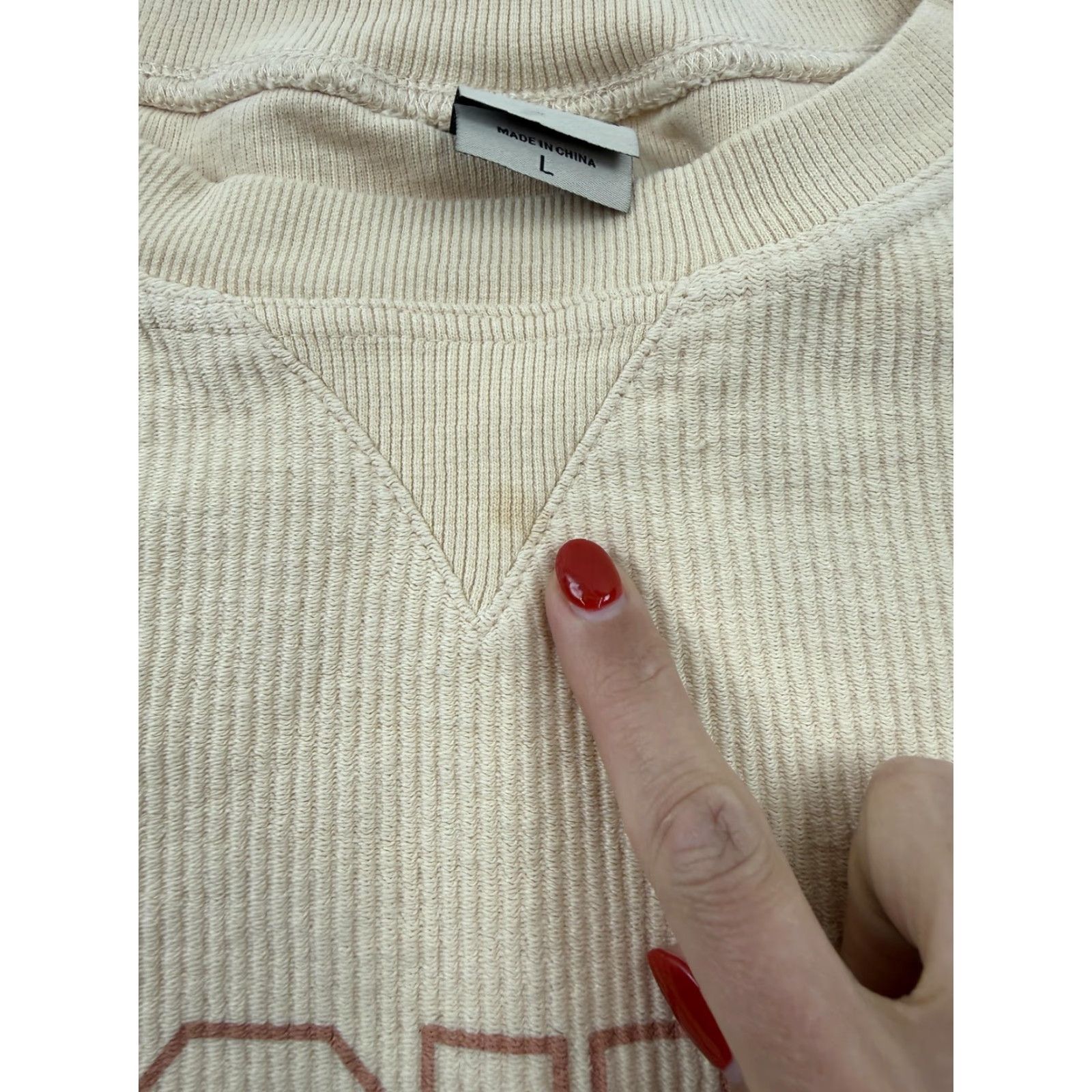 Vintage Chicka-d Shirt Womens Large Yellow Tequila Graphic Knit Cropped Long Sleeve Top Size L / US 10 / IT 46 - 3 Thumbnail