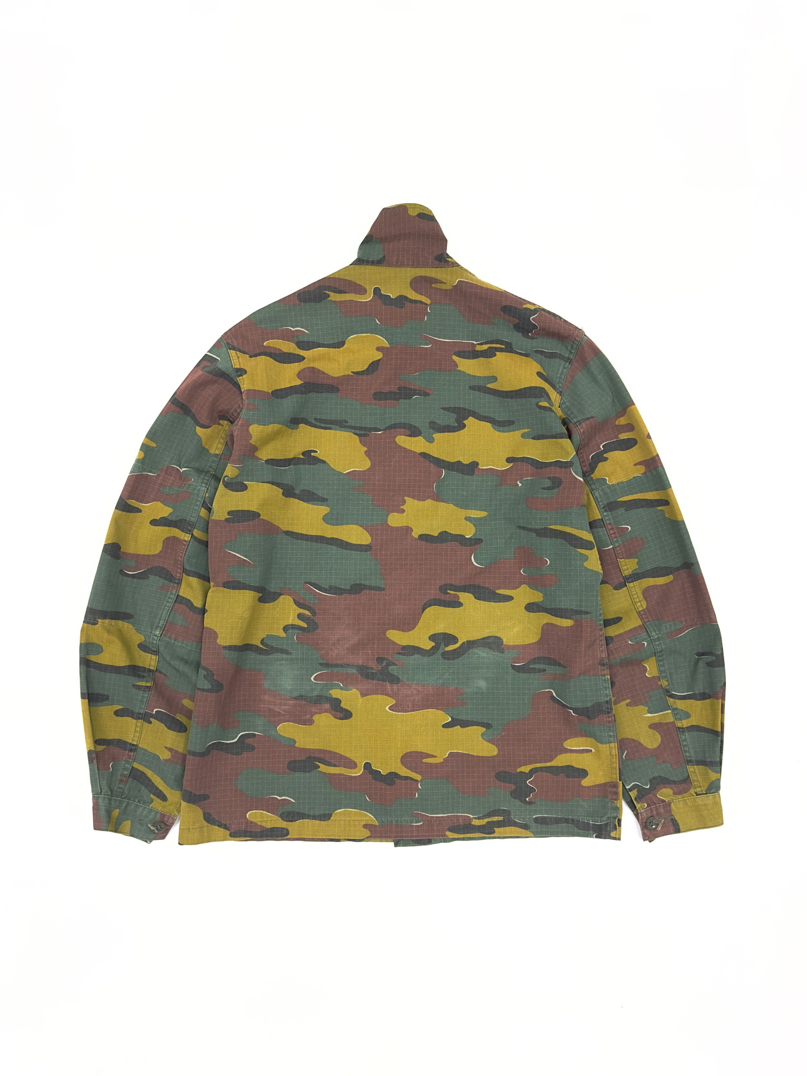 Other Belgium Camo OverShirt Button Jacket 1980s Size US M / EU 48-50 / 2 - 2 Thumbnail
