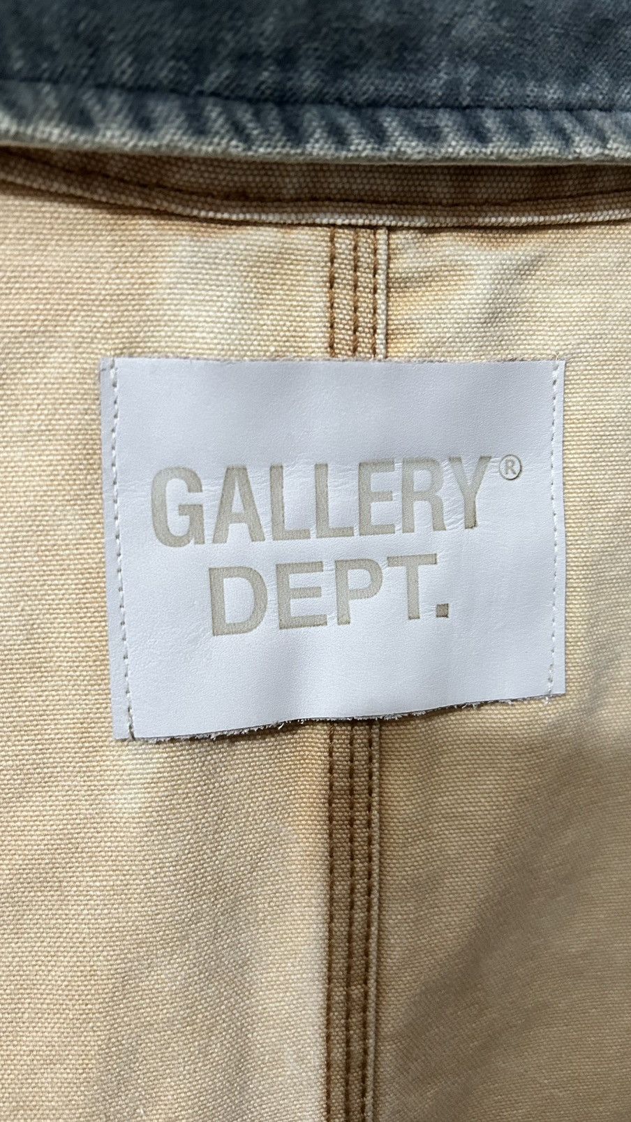 Gallery Dept. Gallery Dept Logan Vest Jacket Medium Tan Brown Size US M / EU 48-50 / 2 - 9 Thumbnail