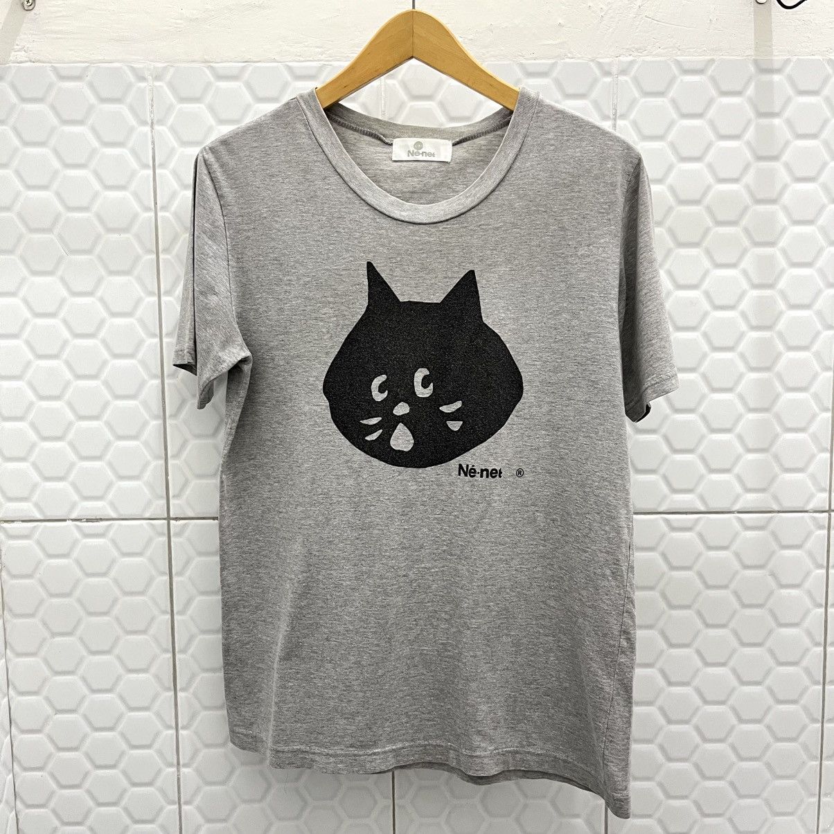 📢SENDOFFER📢 Ne-net Issey Miyake Cat Tee