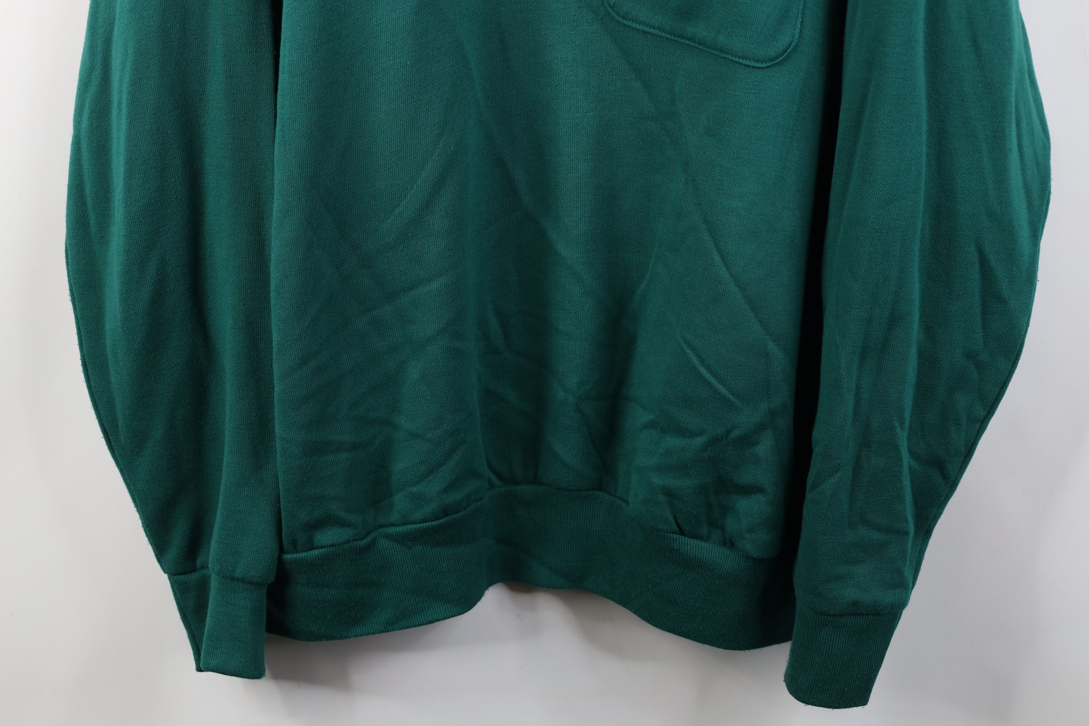 Vintage Vintage 90s Streetwear Lightweight Collared Sweatshirt USA Size US XL / EU 56 / 4 - 3 Thumbnail