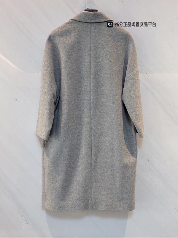 Brunello Cucinelli Brunello Cucinelli Men's Loose Wool Lapel Coat. Size US XXS / EU 40 - 5 Thumbnail