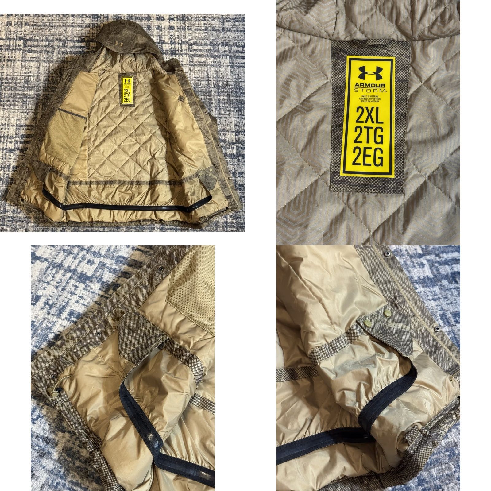 Under Armour VINTAGE Under Armour Storm Primaloft Military Jacket Sz 2XL NWOT Size US XXL / EU 58 / 5 - 9 Thumbnail
