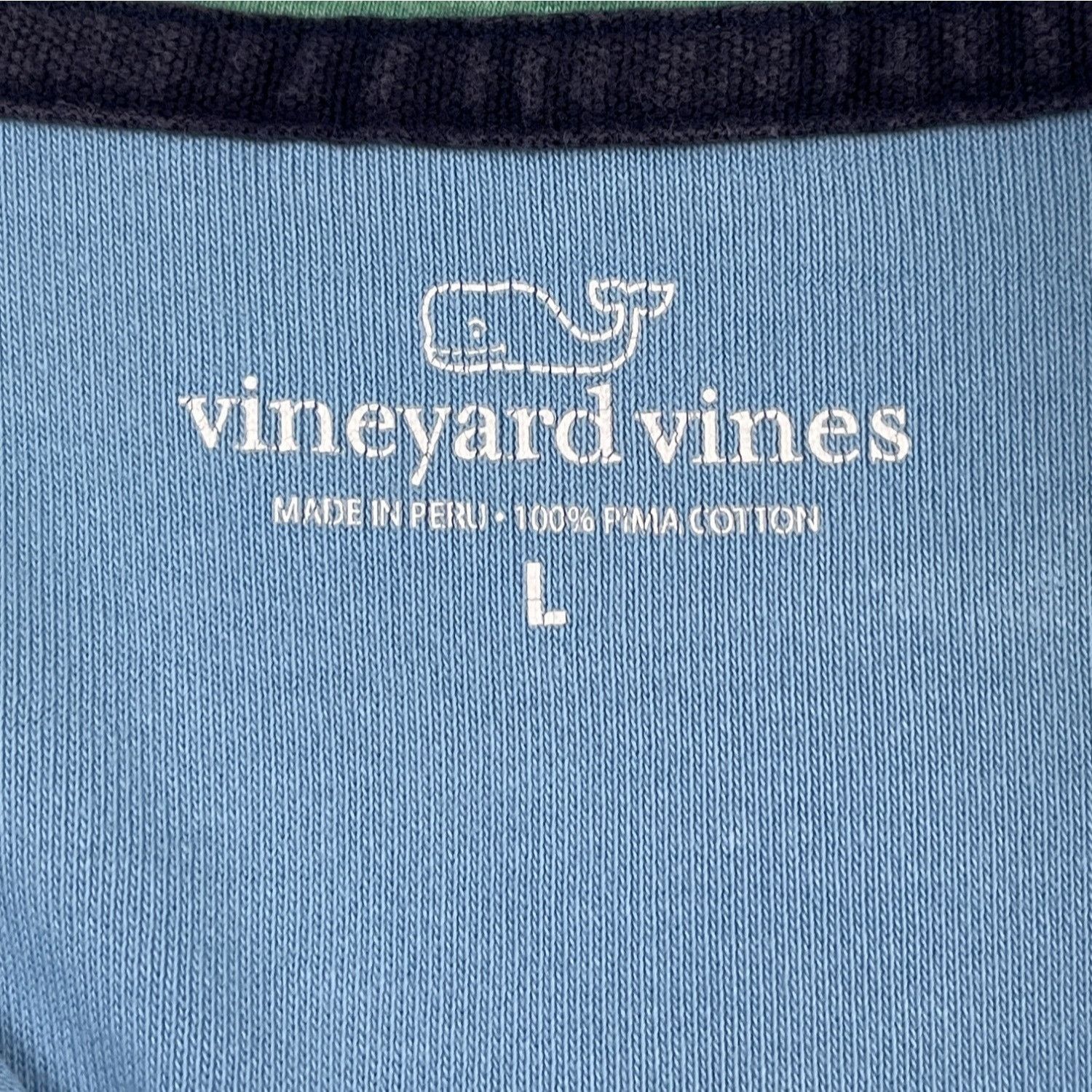 Vineyard Vines Vineyard Vine Men's Light Blue Sweatshirt/Pullover Sz L SKU Size US L / EU 52-54 / 3 - 4 Thumbnail